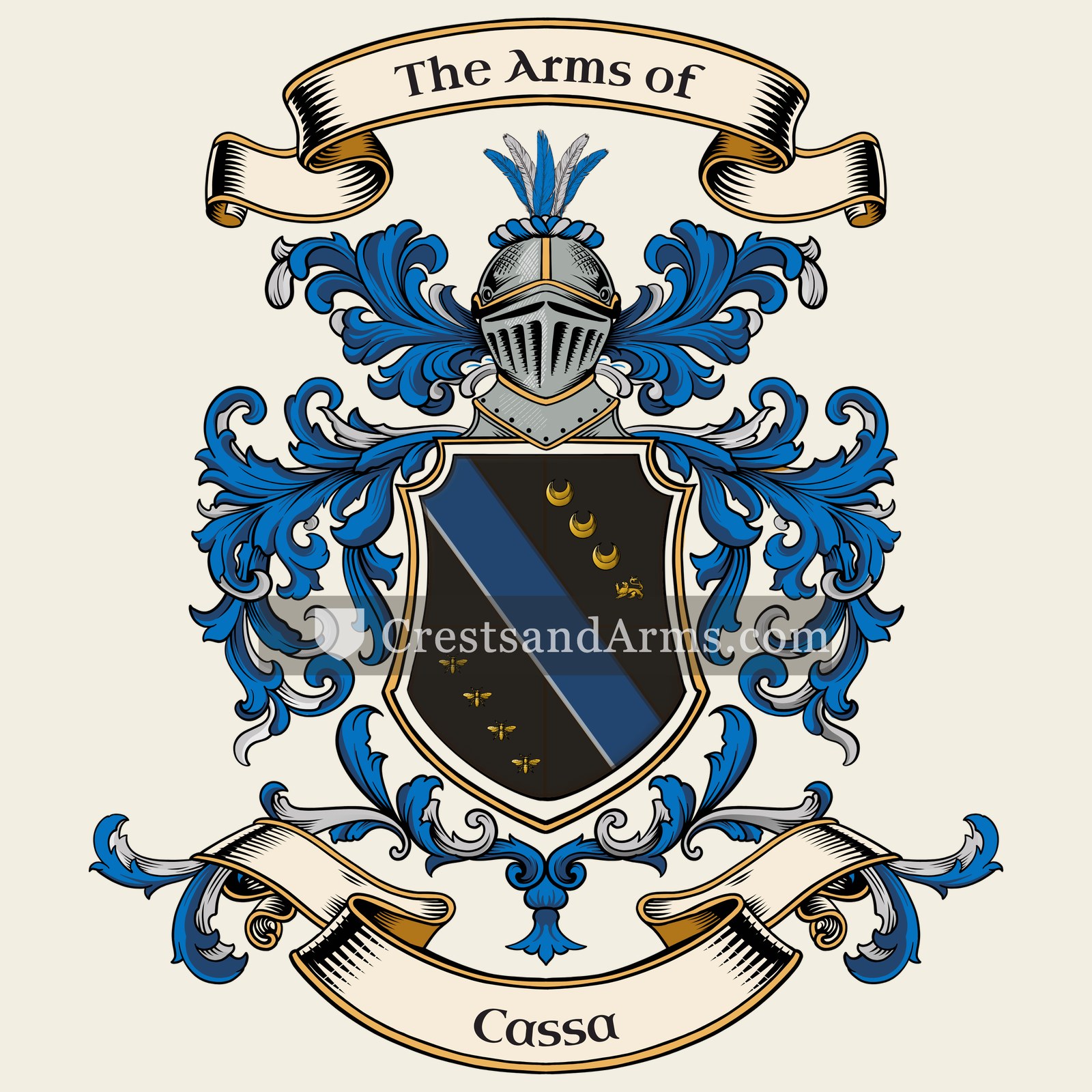 The Cassa coat of arms