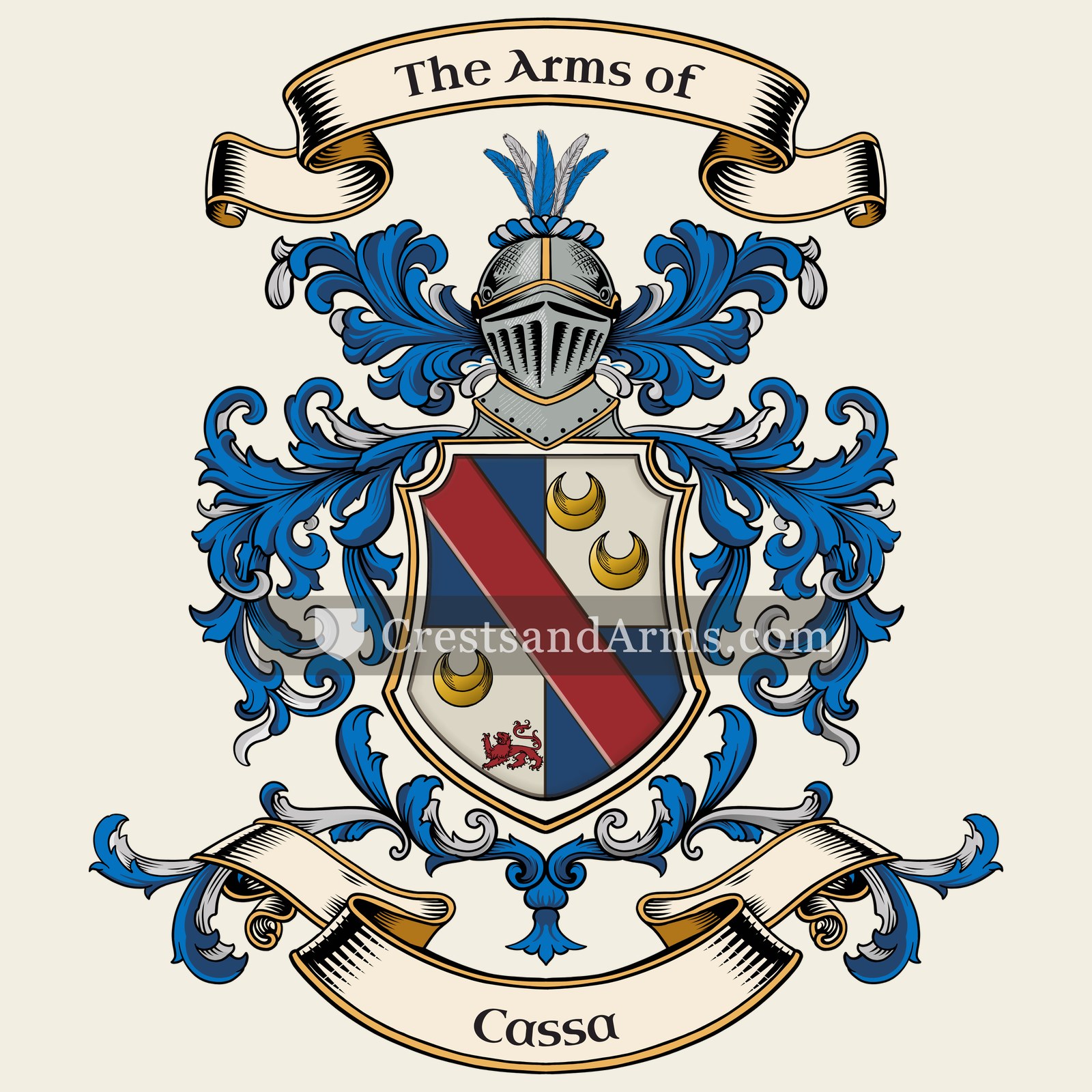 The Cassa coat of arms