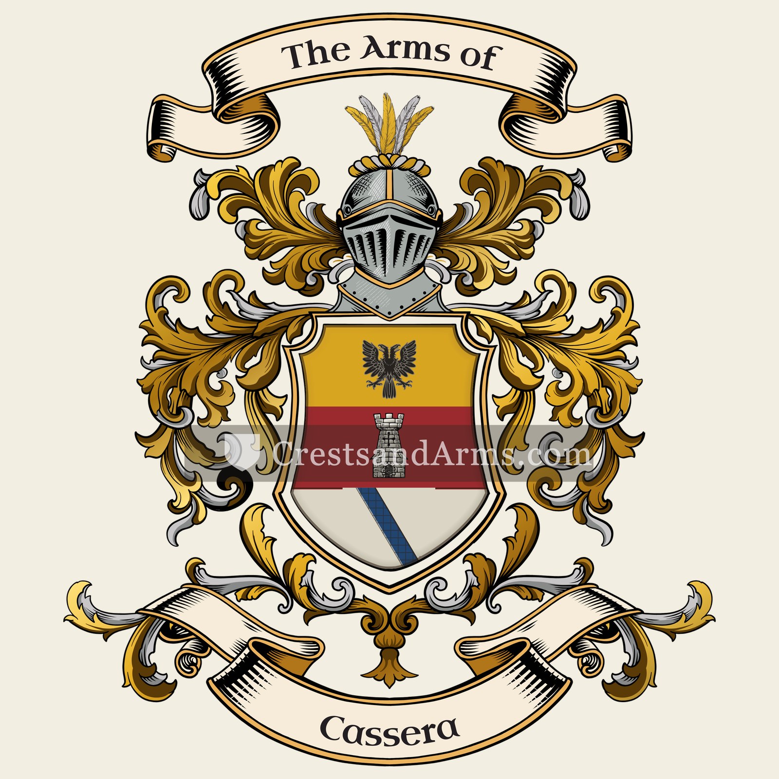 The Cassera coat of arms