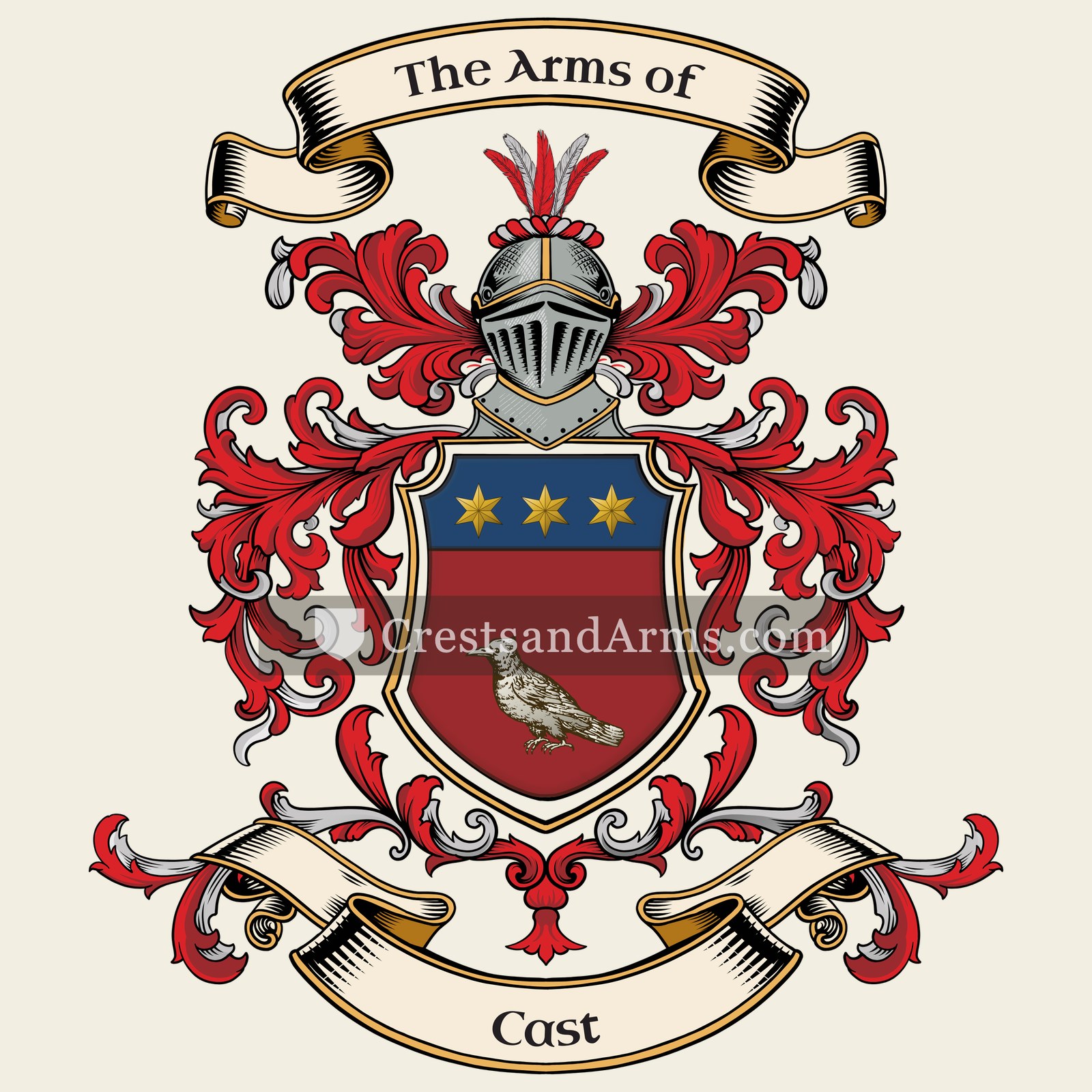 The Cast coat of arms