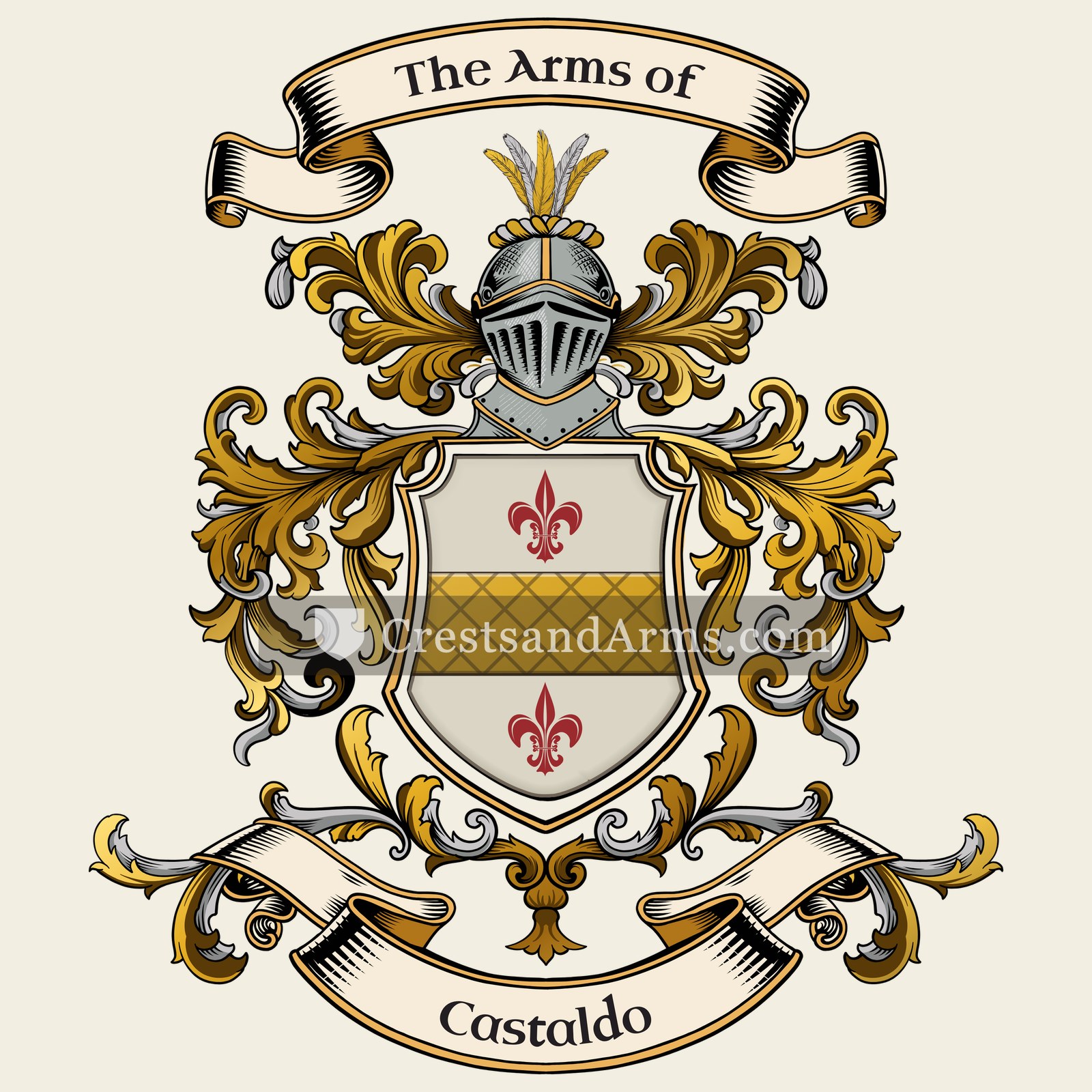 The Castaldo coat of arms