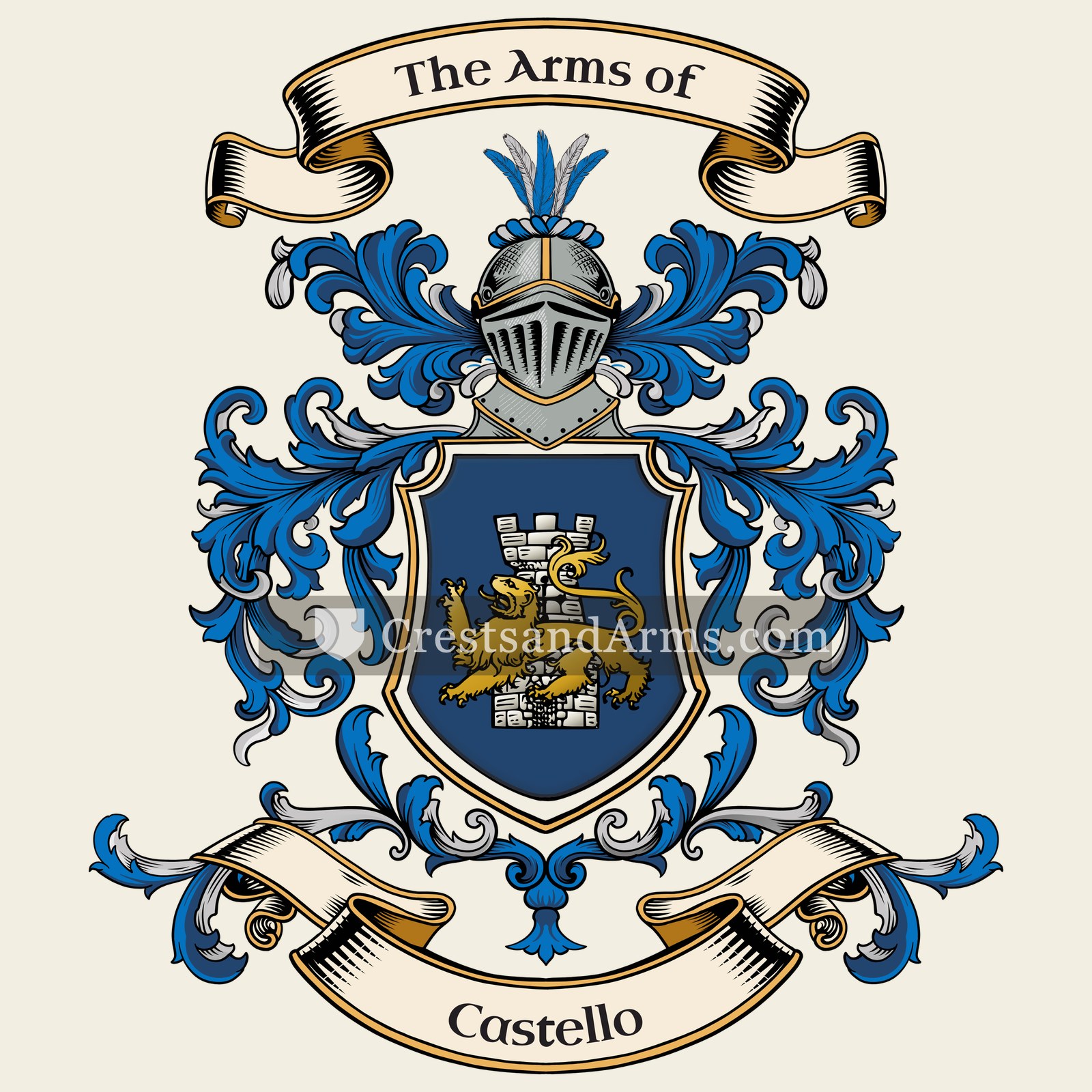 The Castello coat of arms