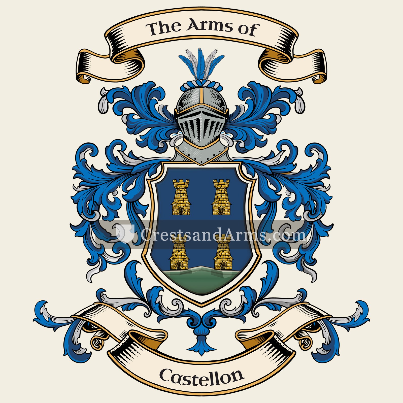 The Castellon coat of arms