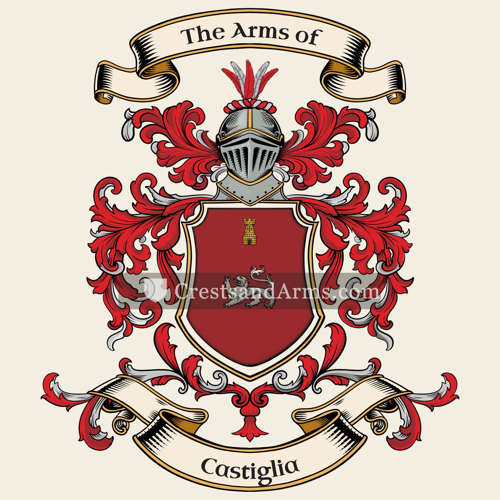 The Castiglia coat of arms