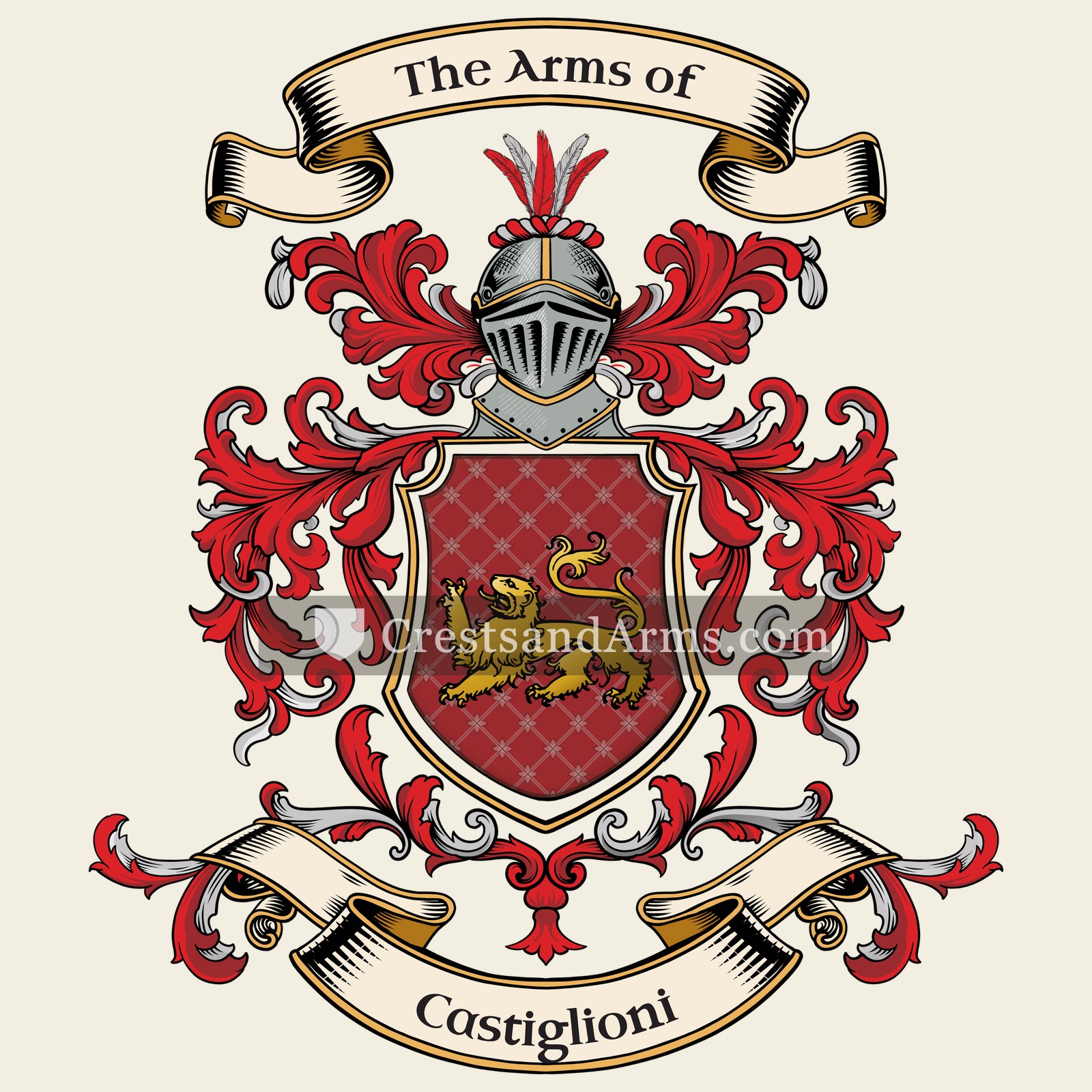 The Castiglioni coat of arms