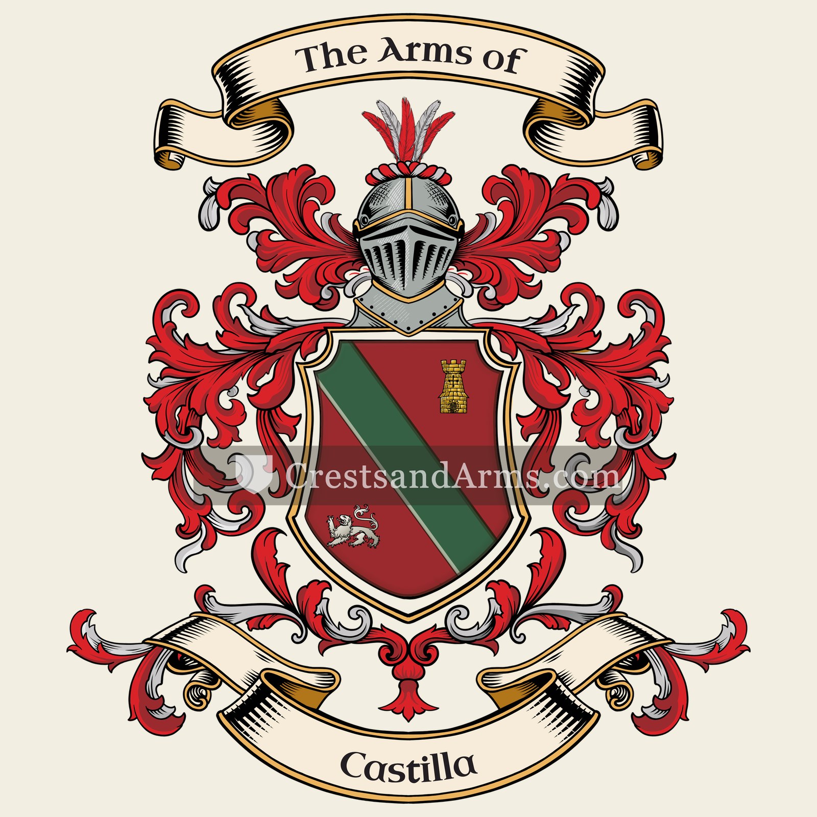 The Castilla coat of arms