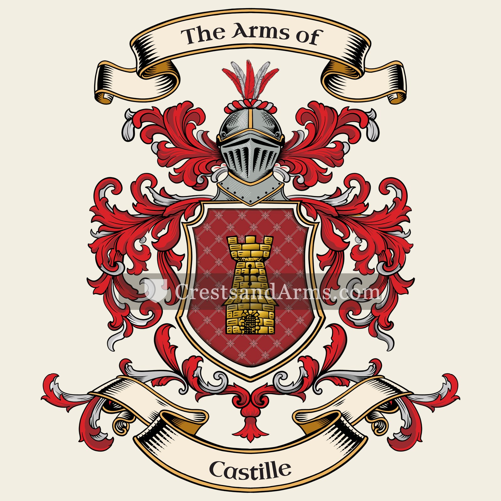 The Castille coat of arms