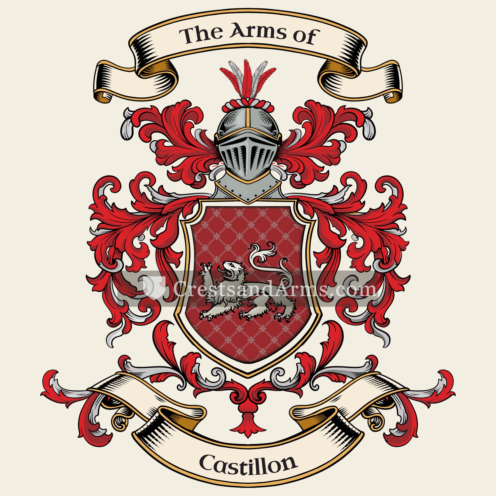 The Castillon coat of arms