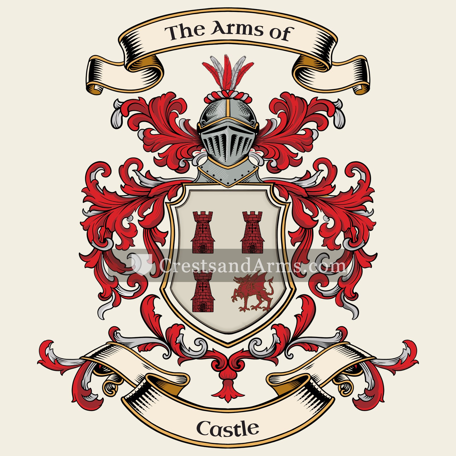 The Castle coat of arms