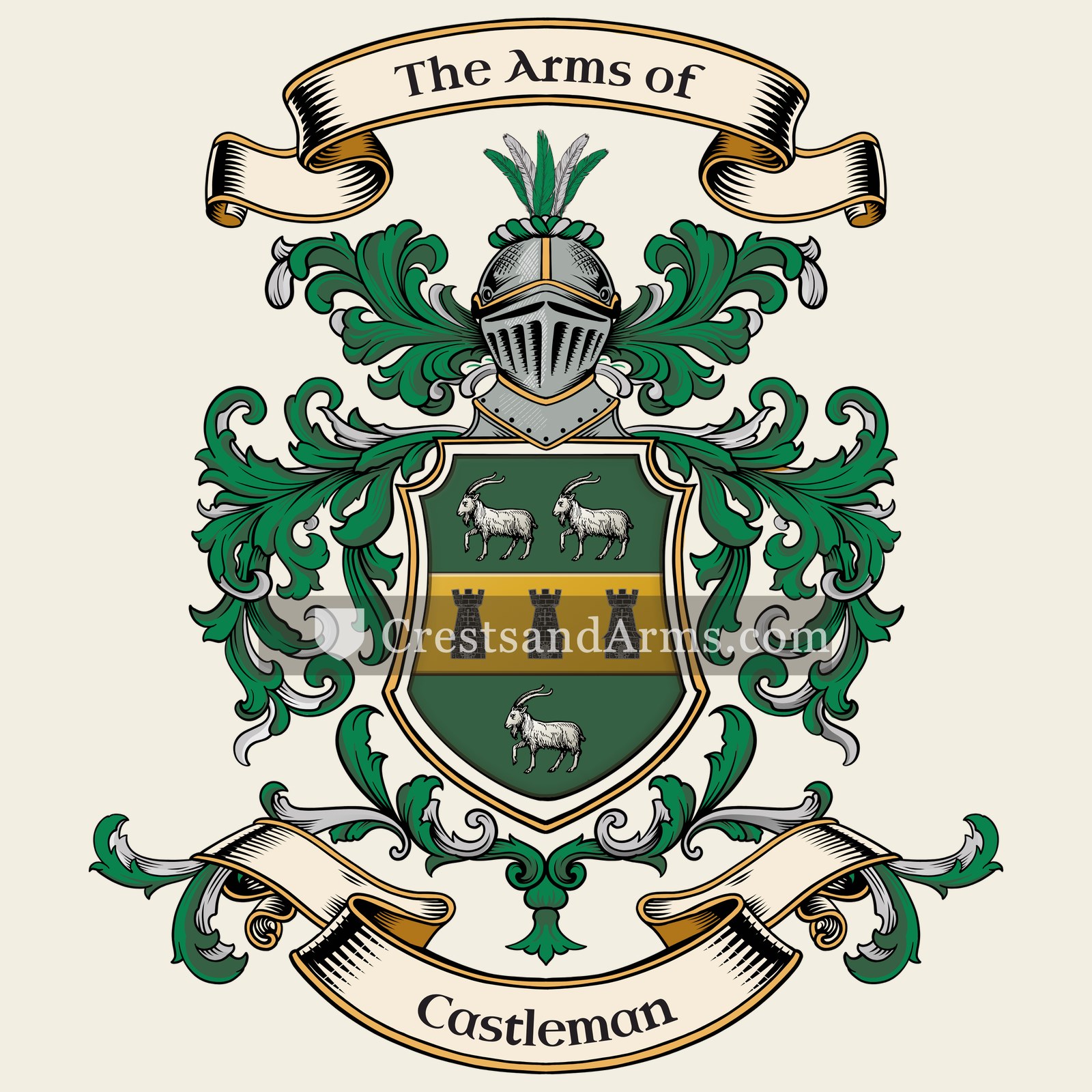 The arms