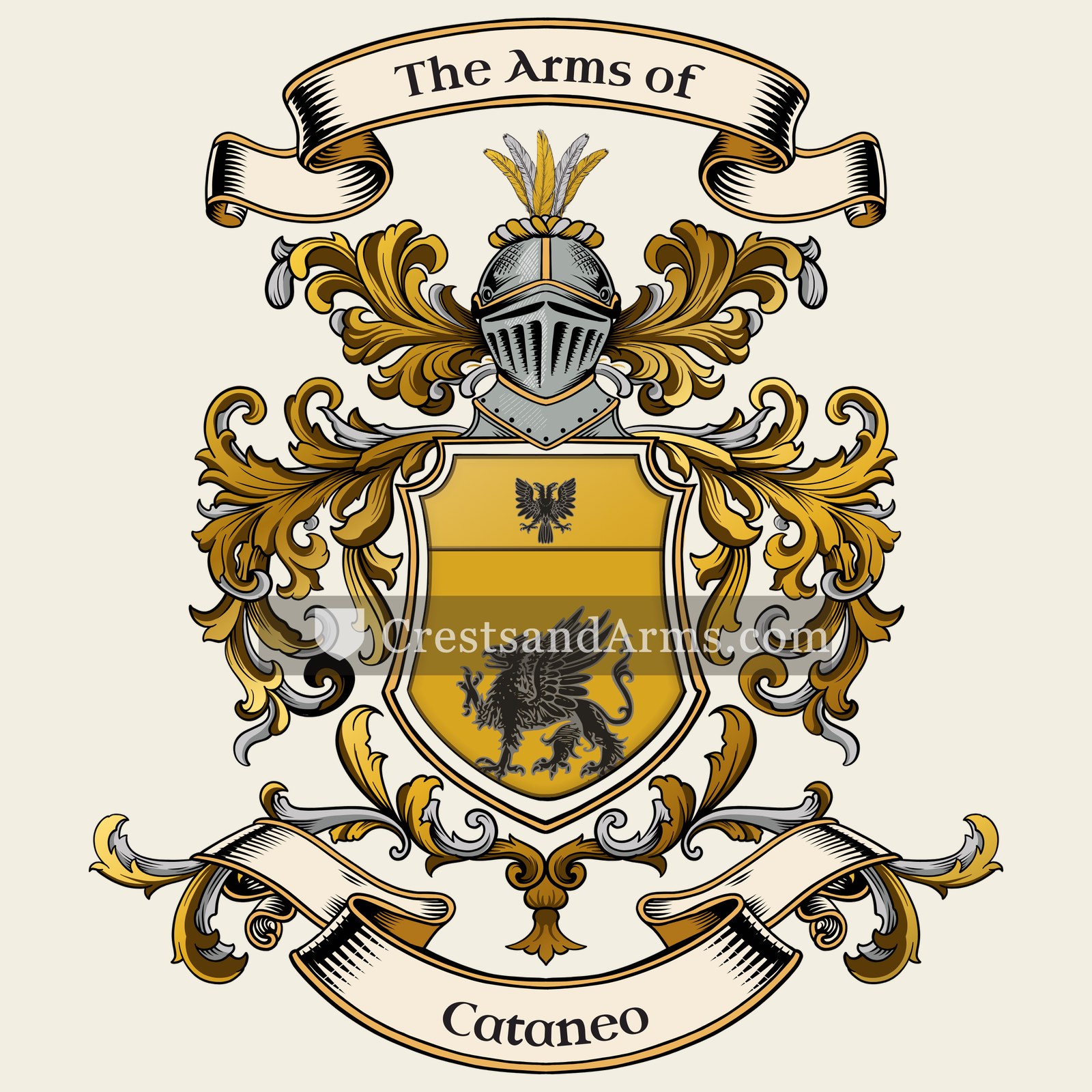 The Cataneo coat of arms