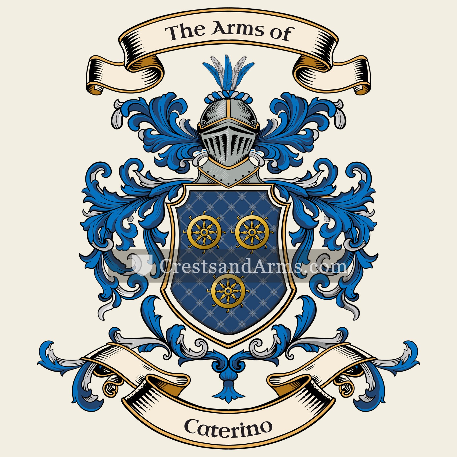 The Caterino coat of arms