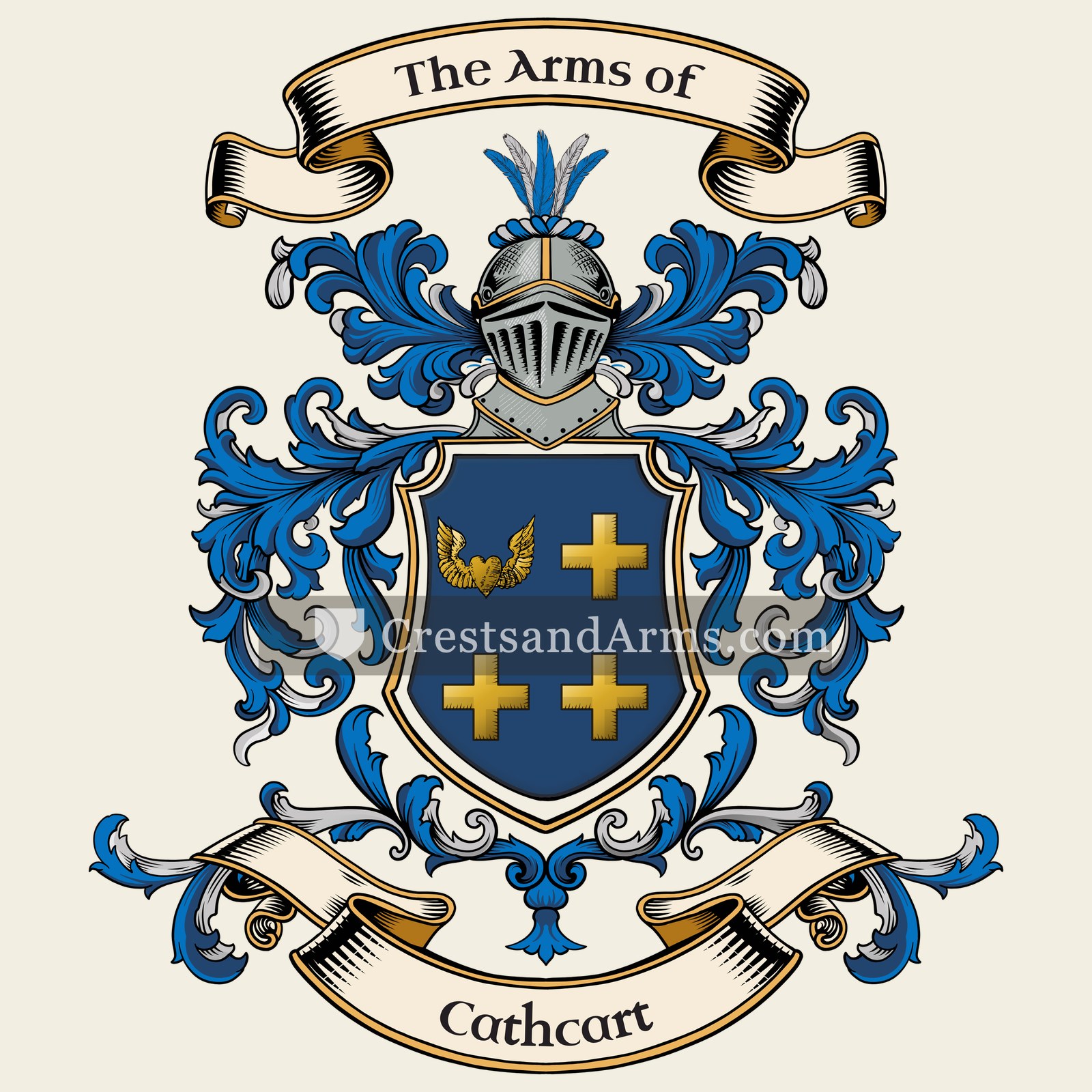 The Cathcart coat of arms