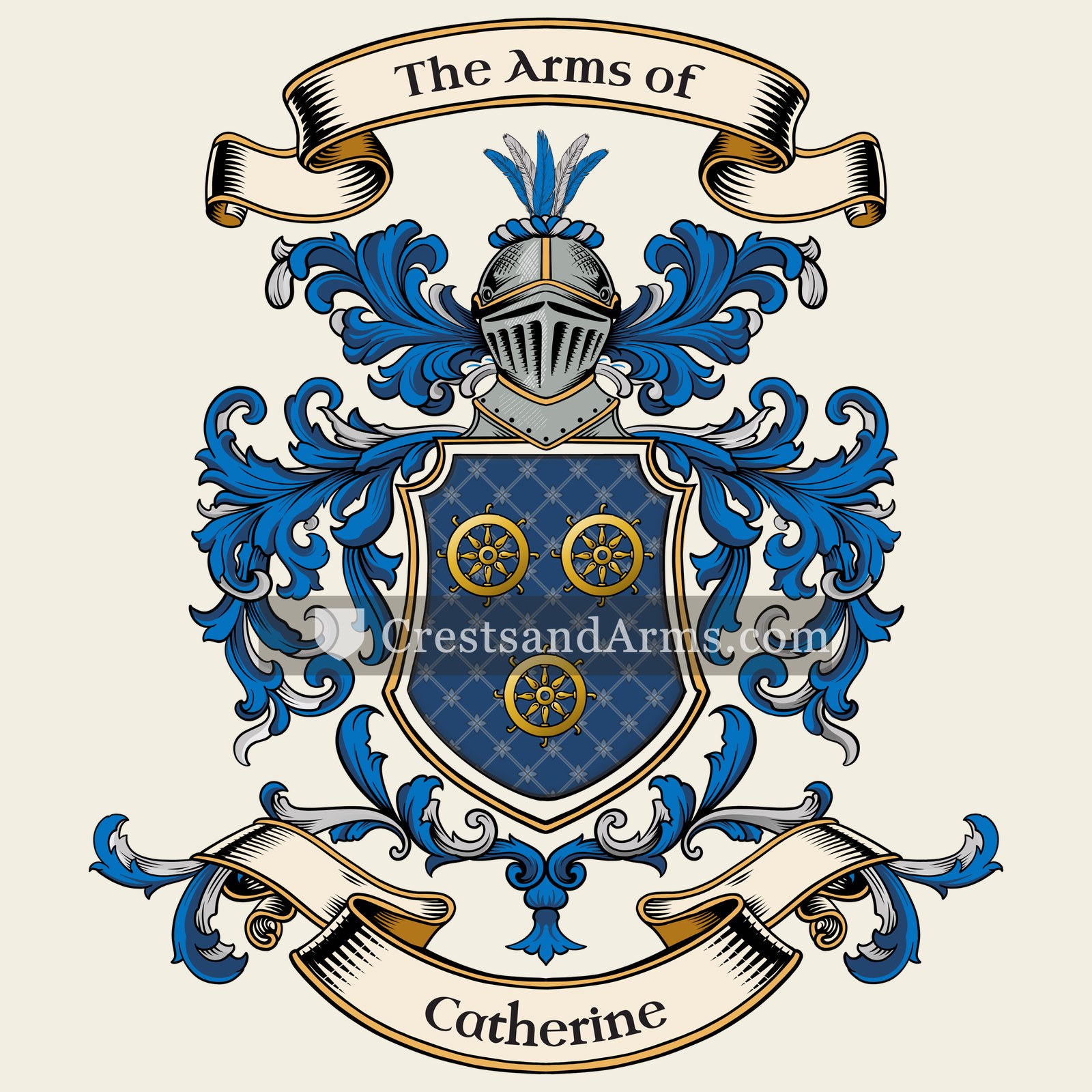 The Catherine coat of arms