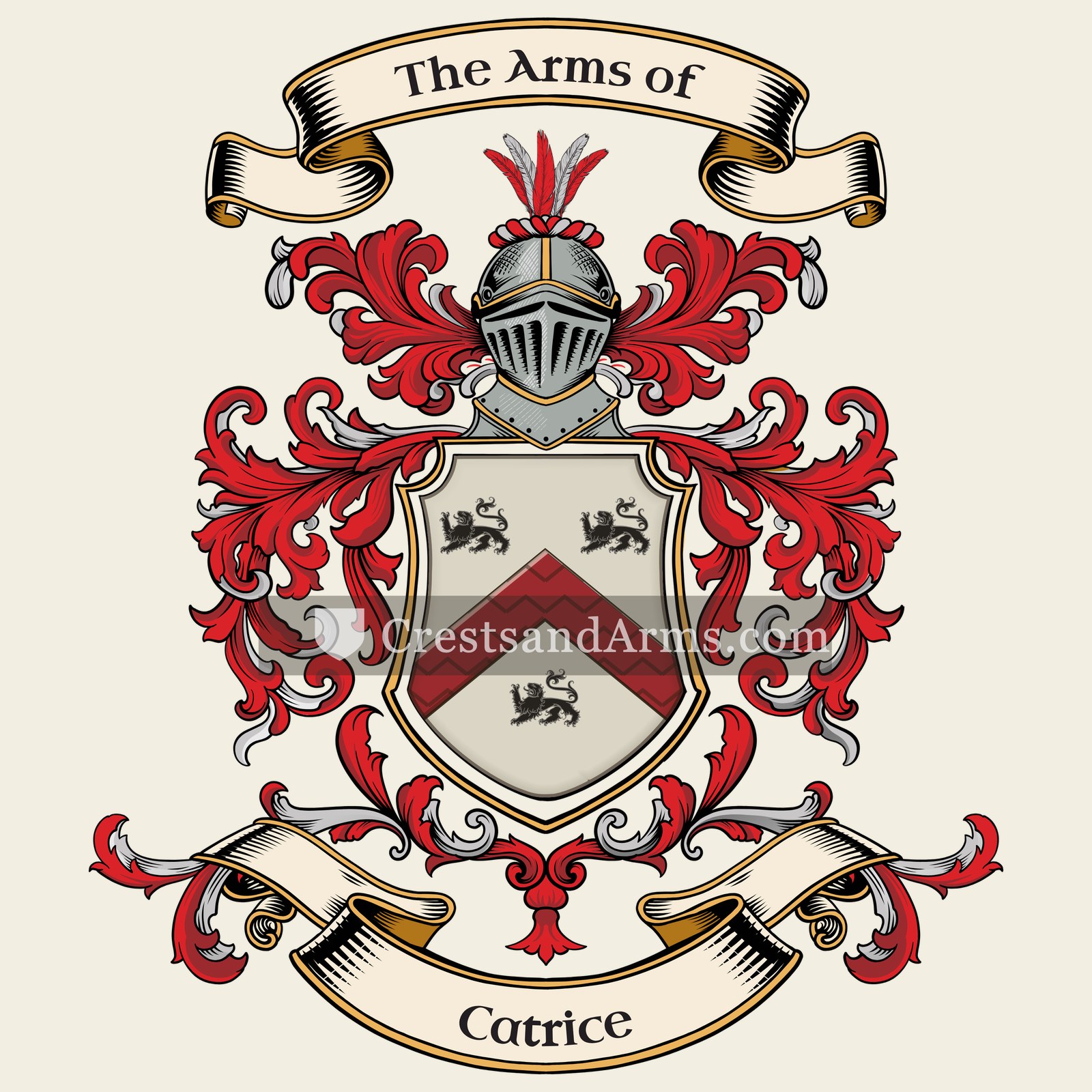 The Catrice coat of arms