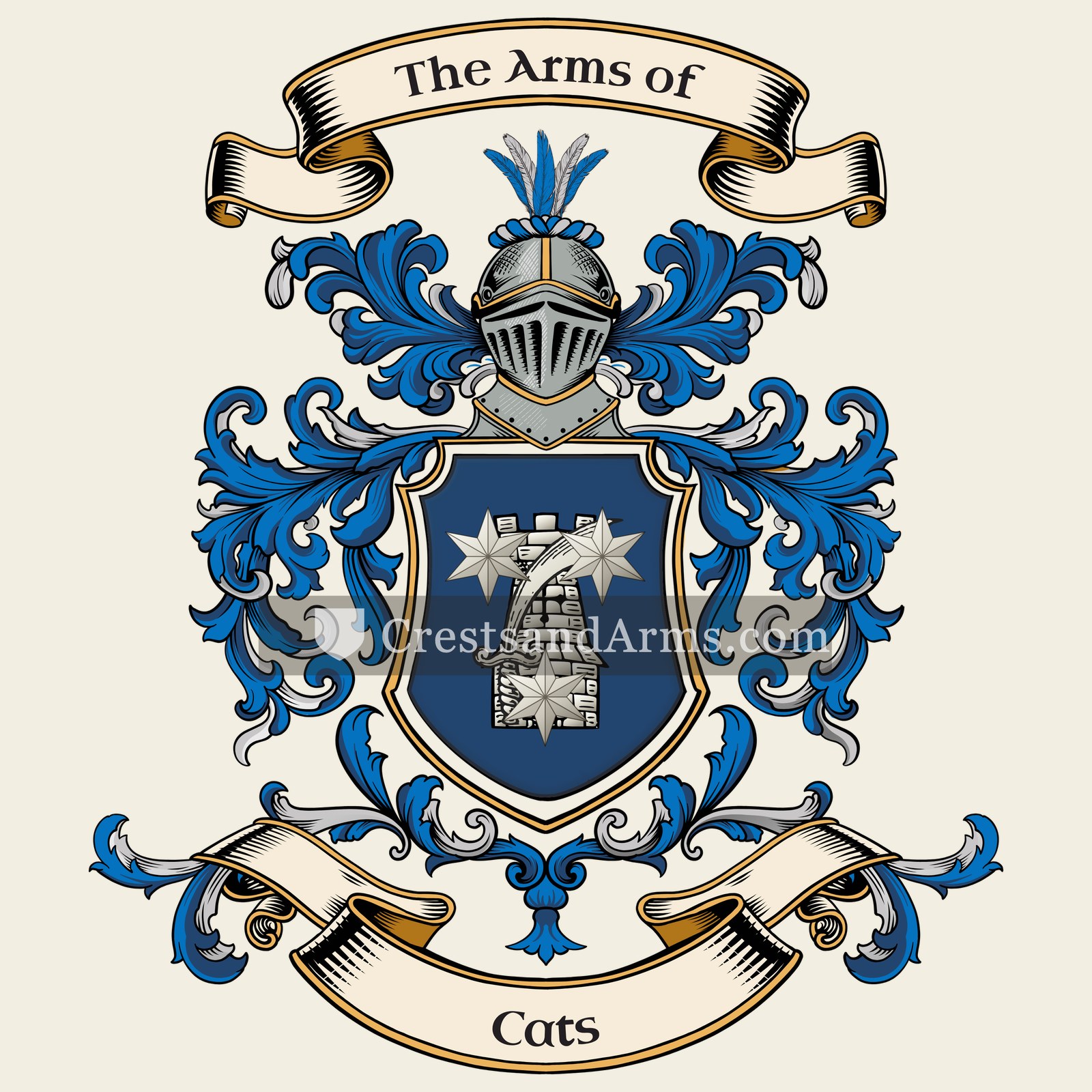 The Cats coat of arms