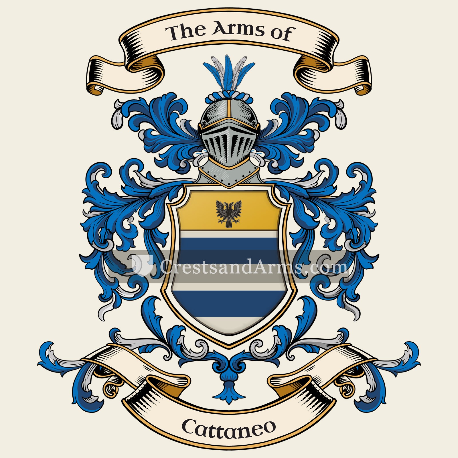 The Cattaneo coat of arms