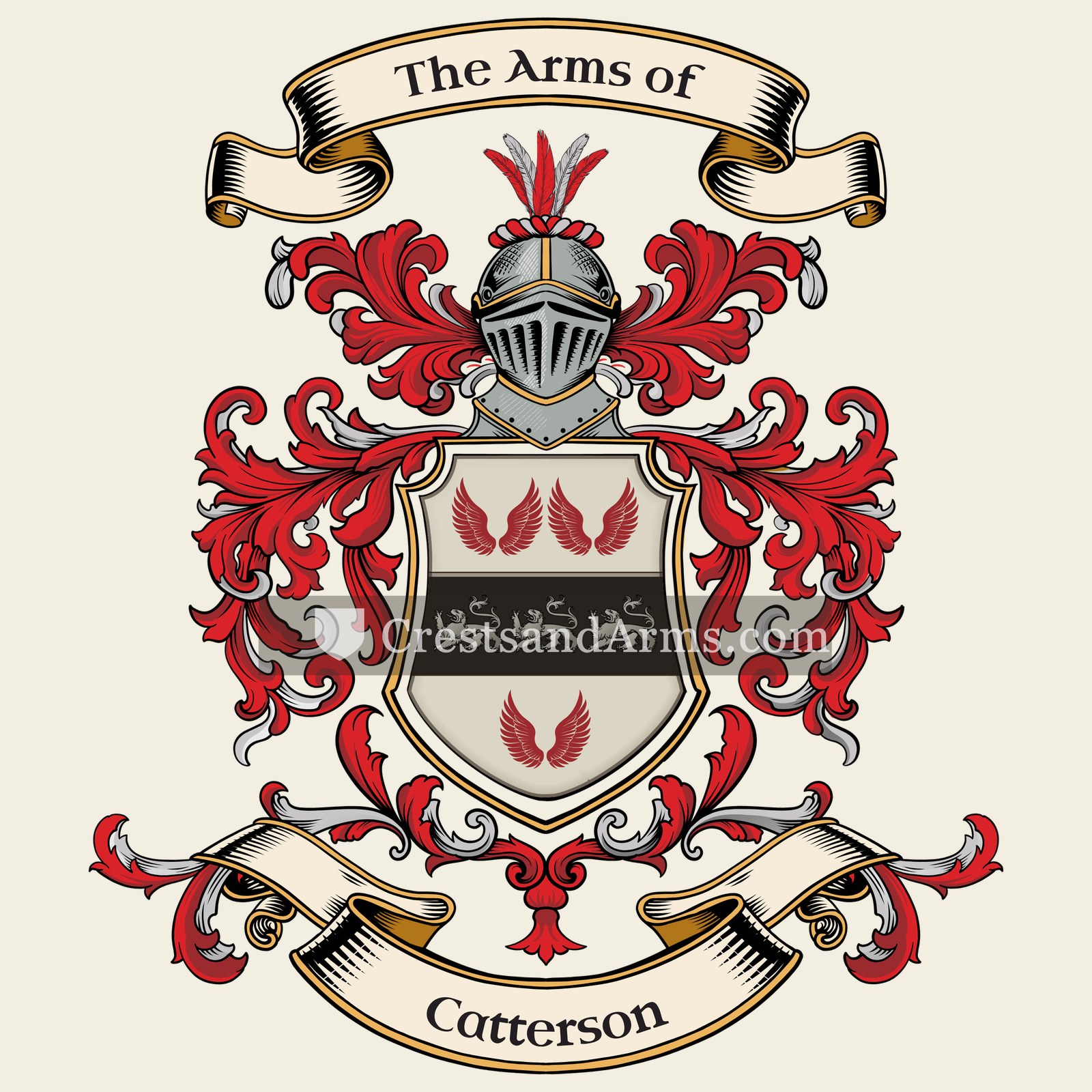 The Catterson coat of arms