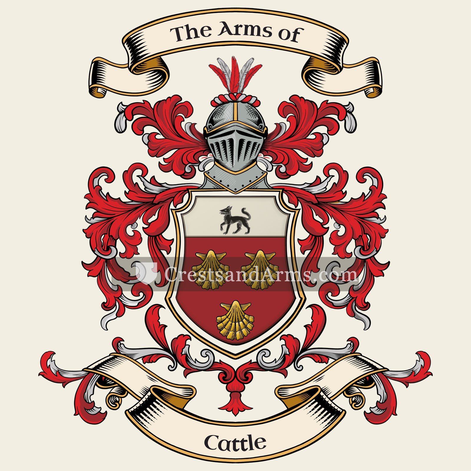 The Cattle coat of arms