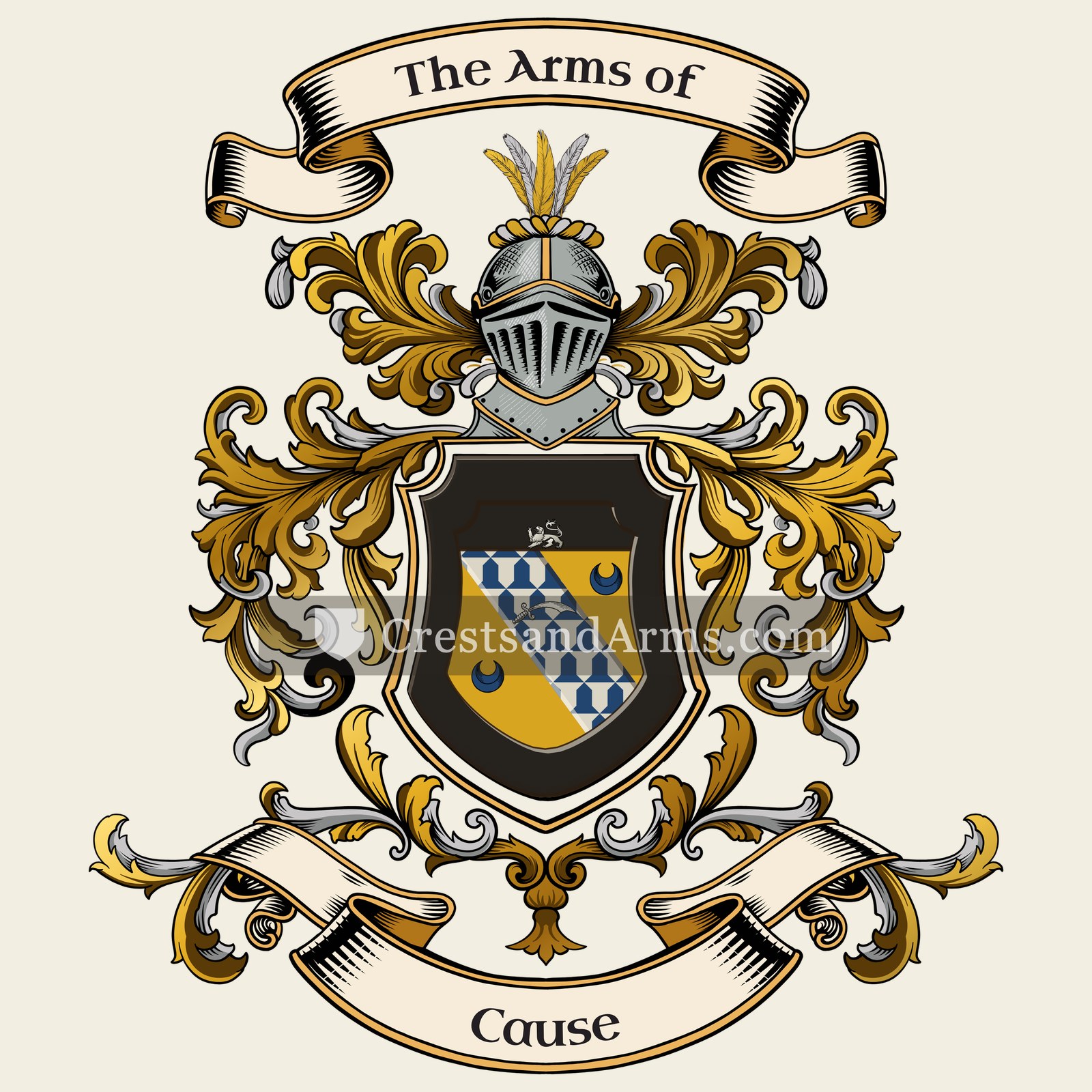 The Cause coat of arms