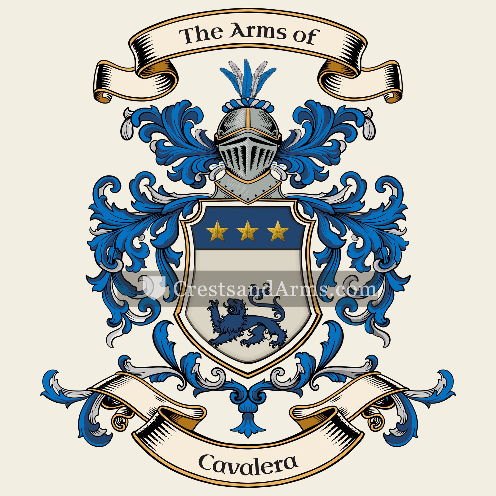The Cavalera coat of arms