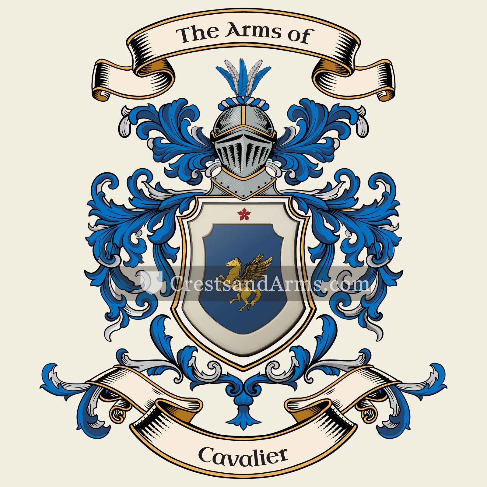The Cavalier coat of arms