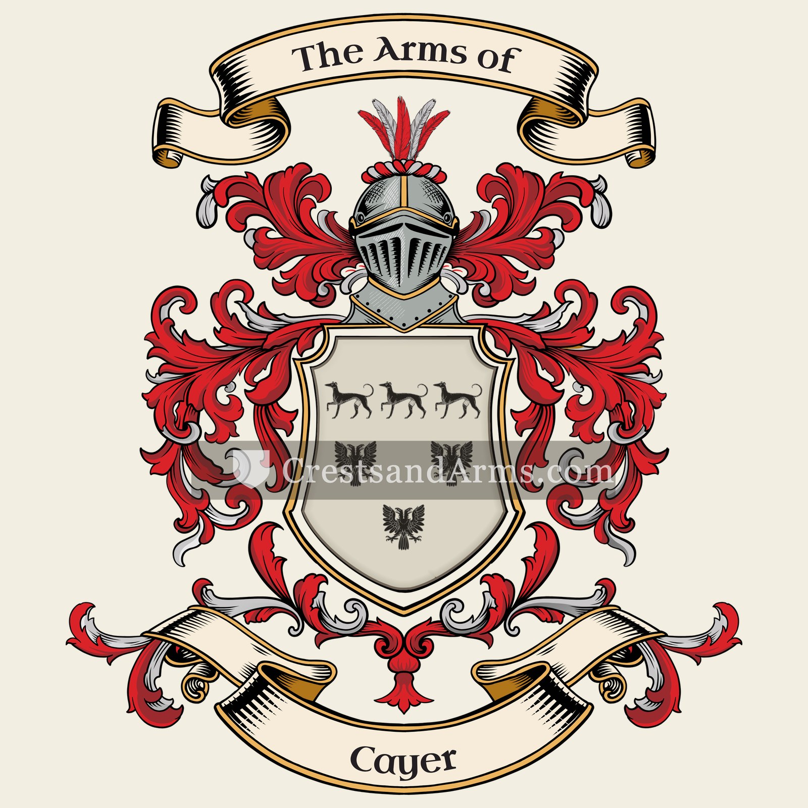 The arms