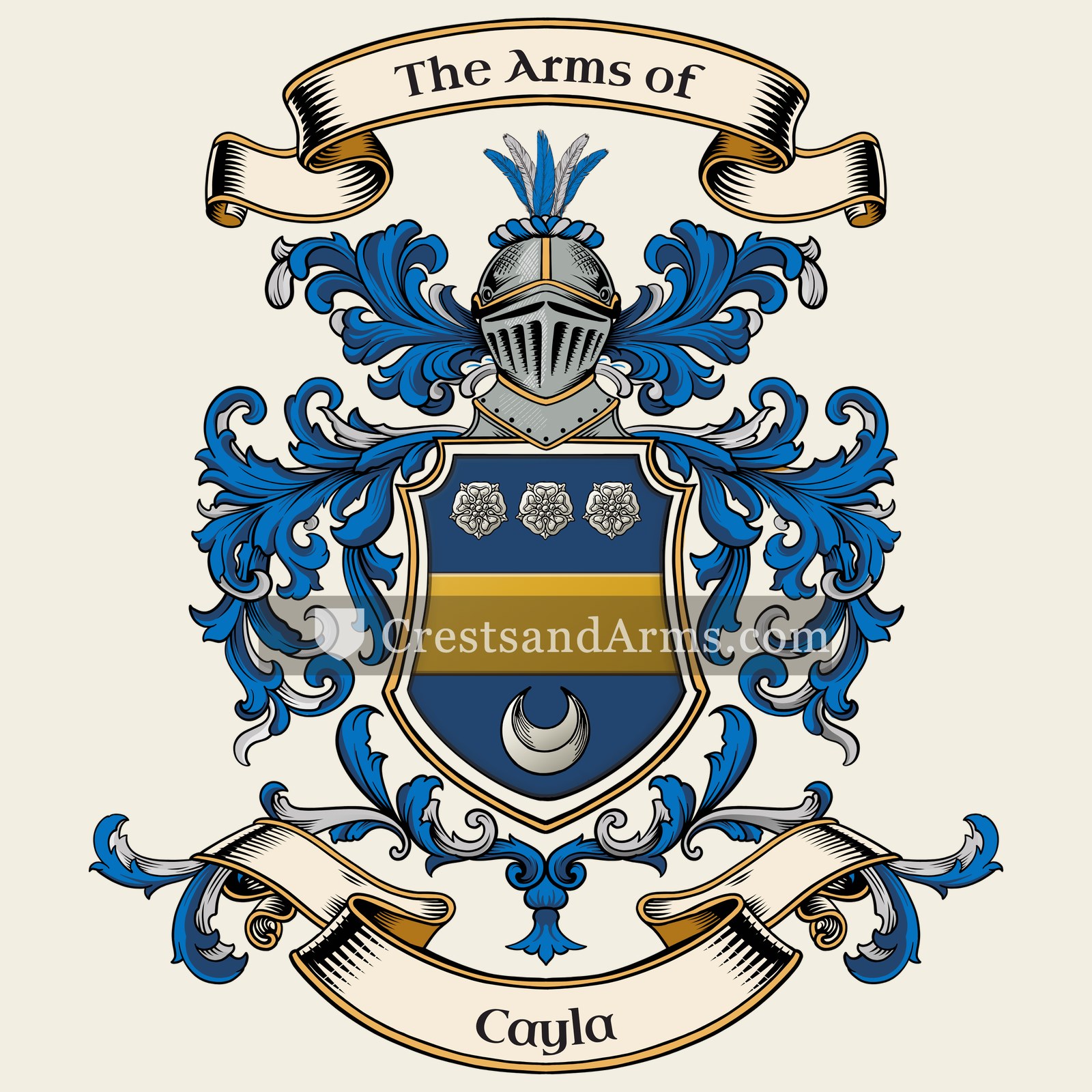 The Cayla coat of arms