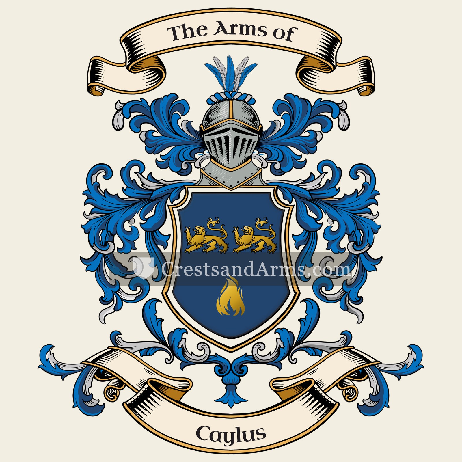 The Caylus coat of arms