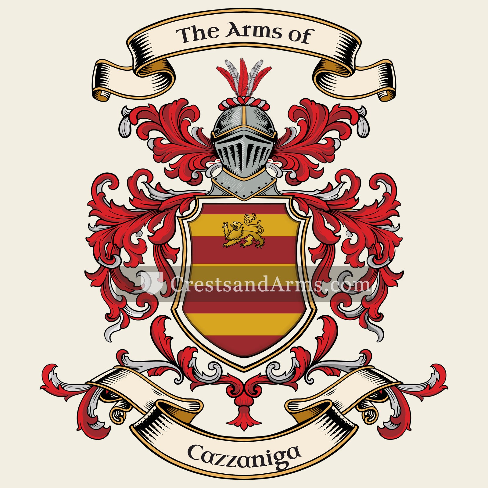 The Cazzaniga coat of arms