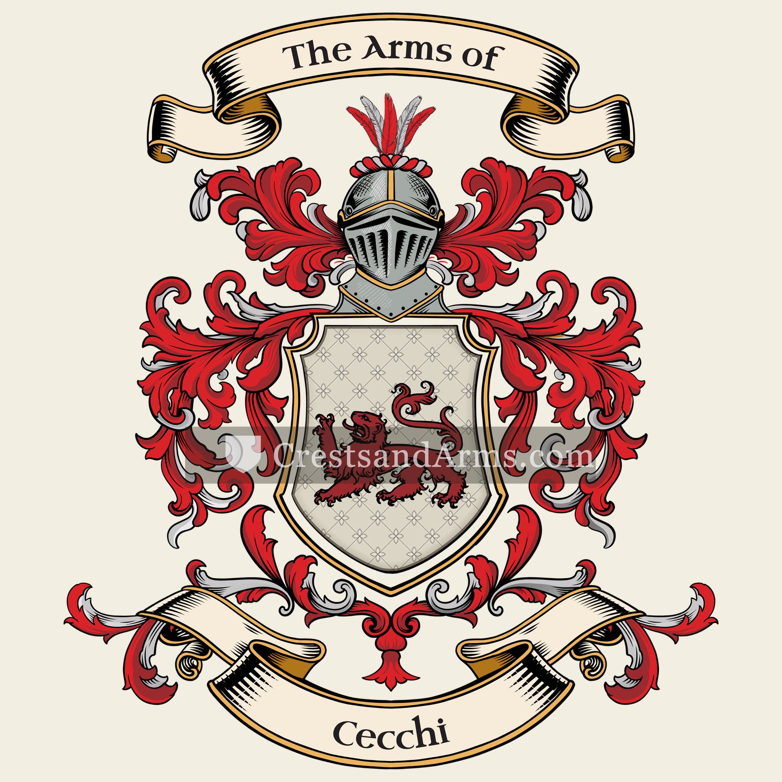 The Cecchi coat of arms