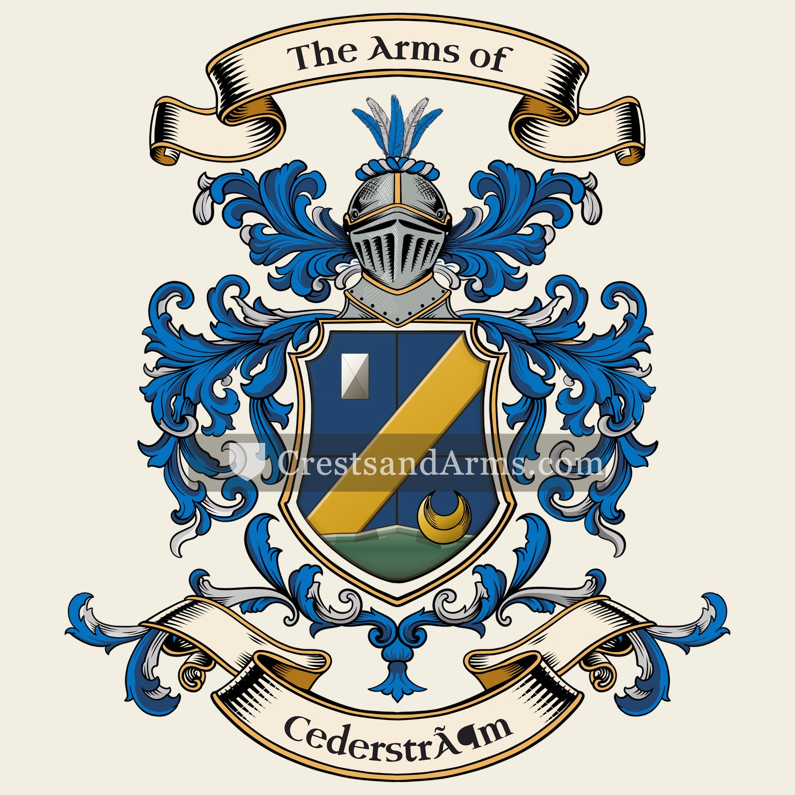 The Cederström coat of arms