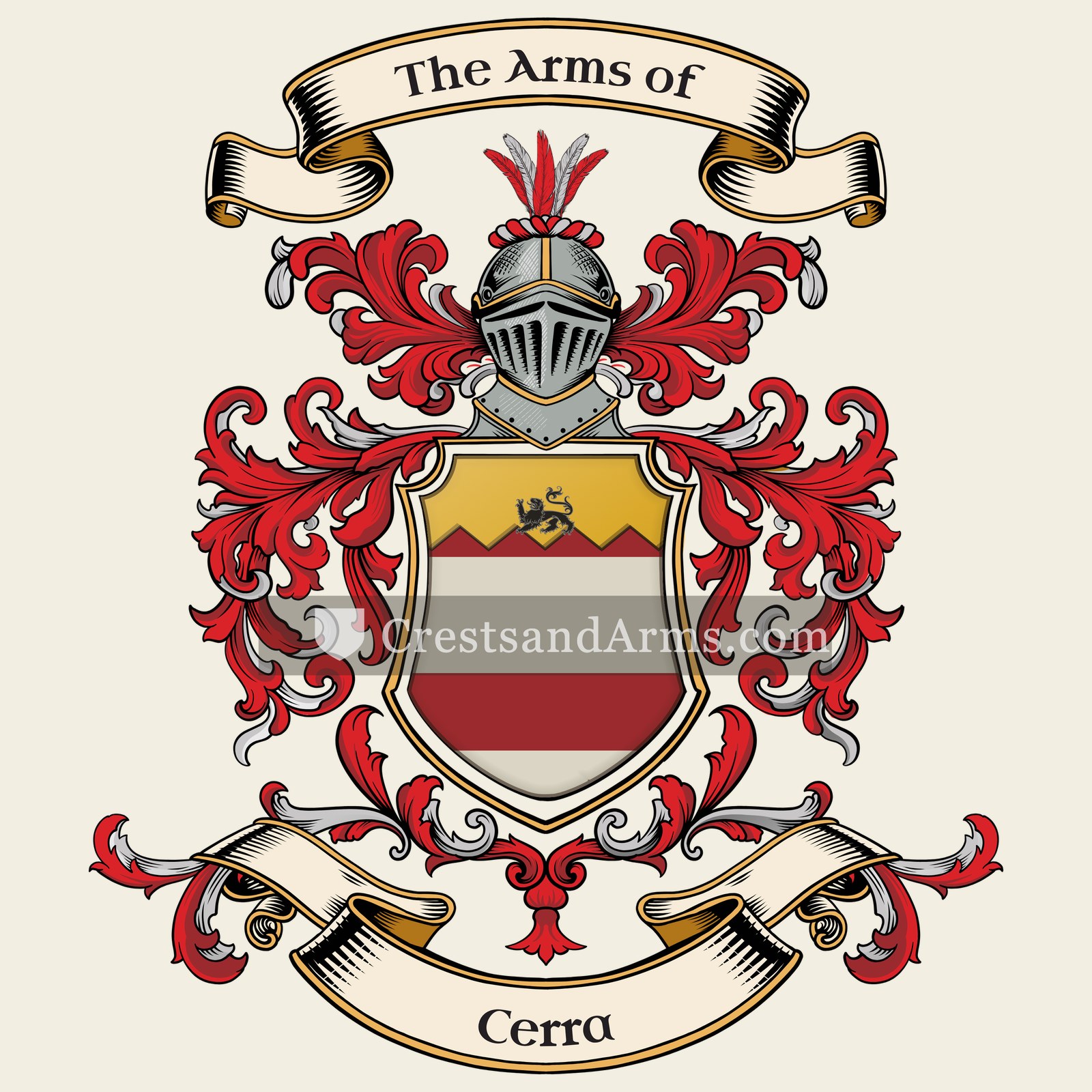 The Cerra coat of arms