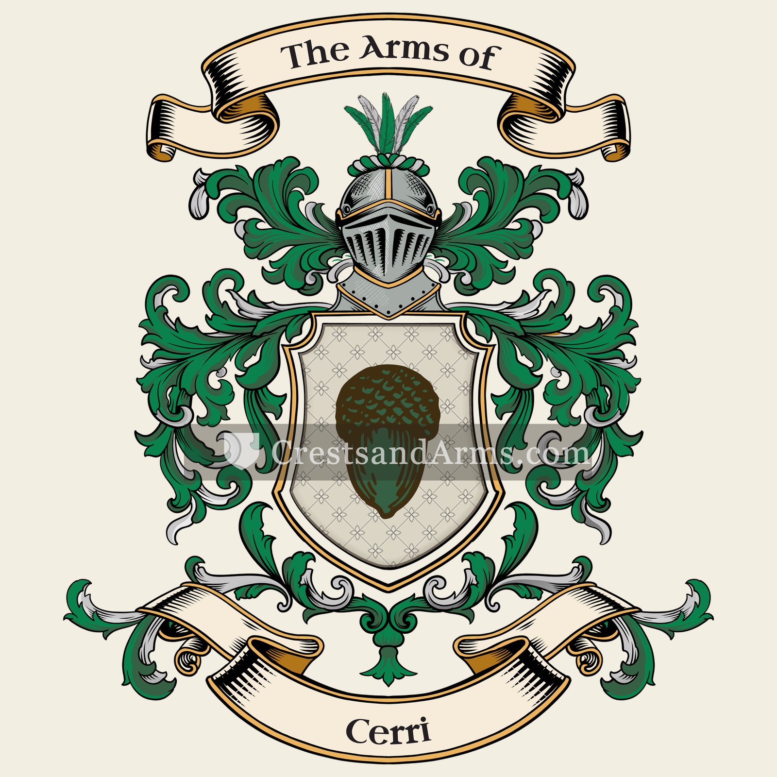 The Cerri coat of arms