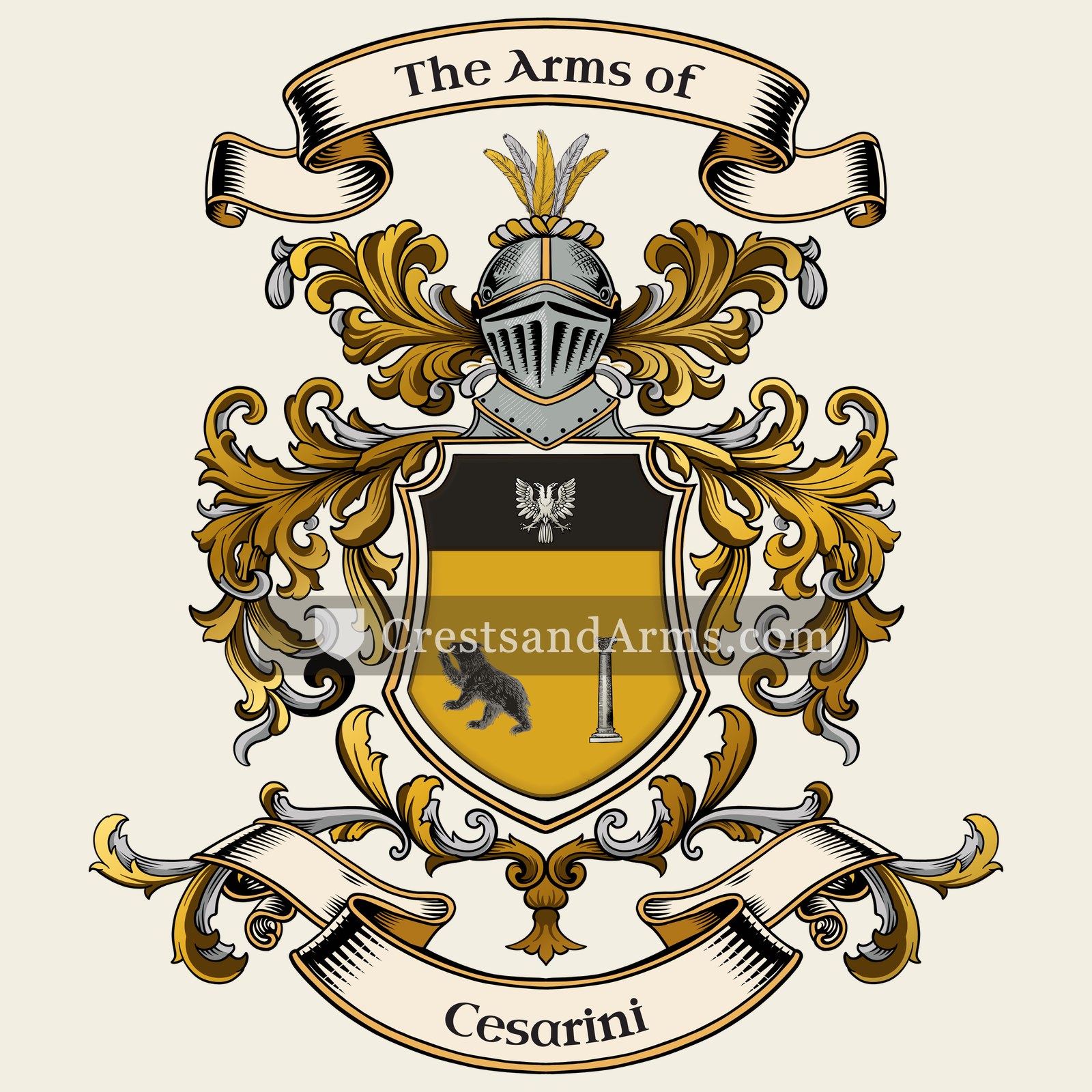 The Cesarini coat of arms