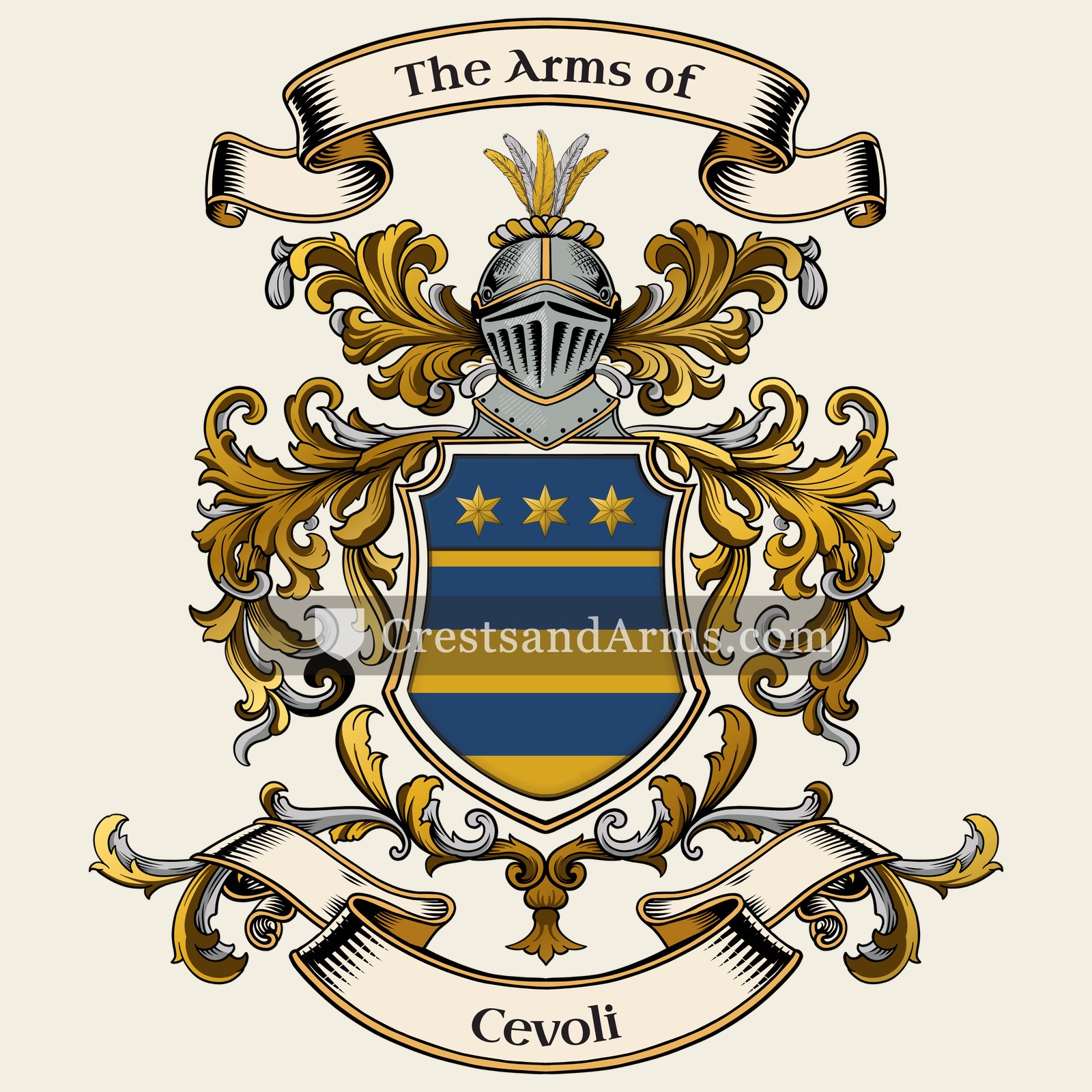 The Cevoli coat of arms