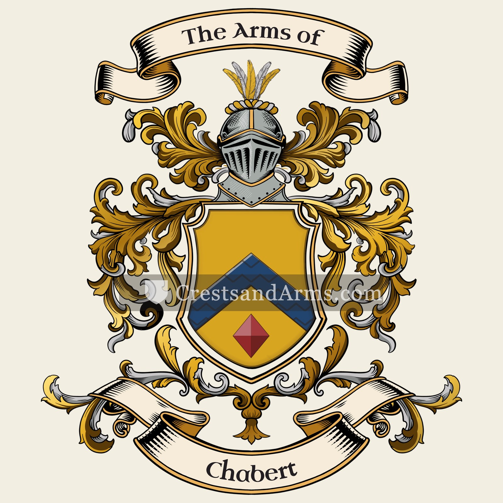 The Chabert coat of arms