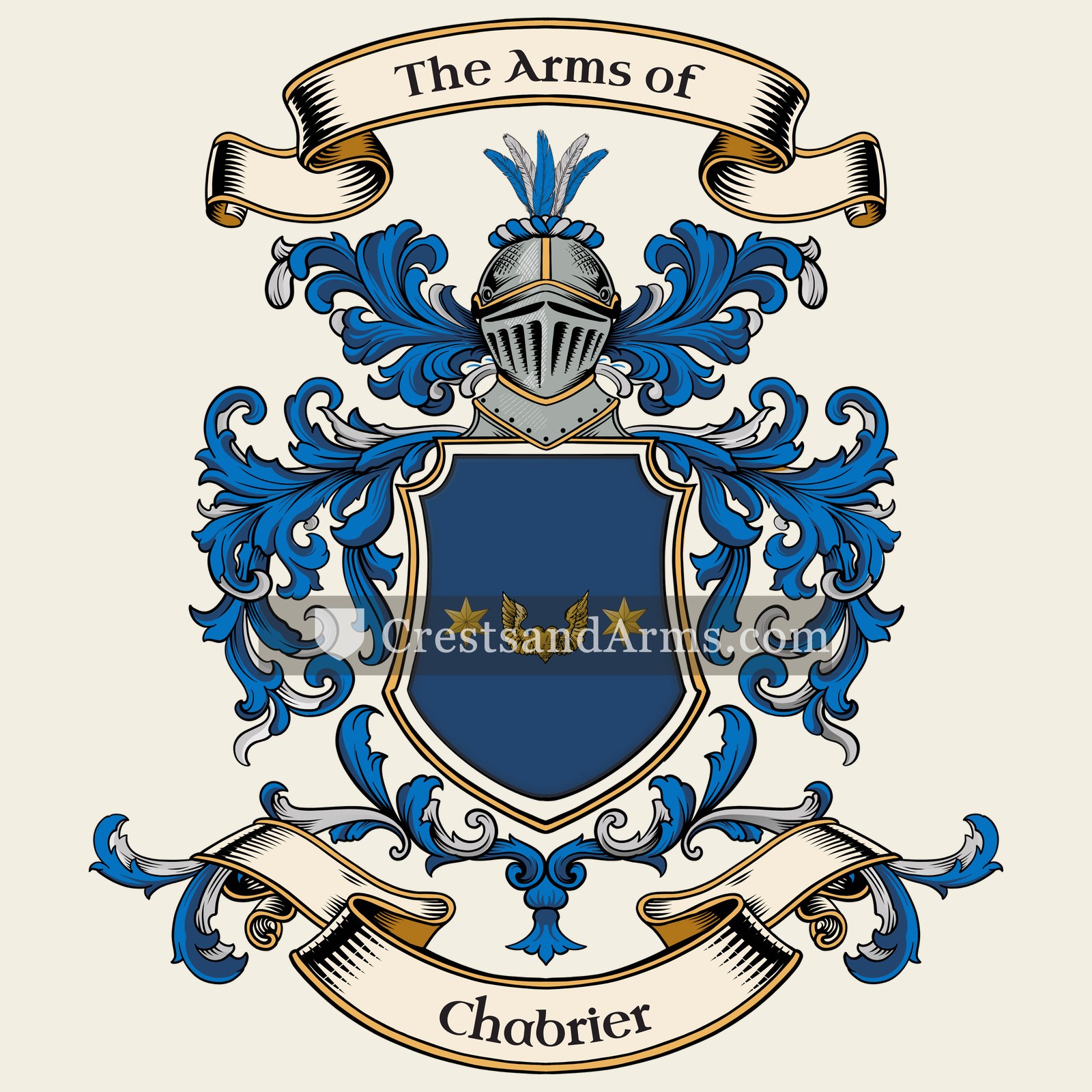 The Chabrier coat of arms