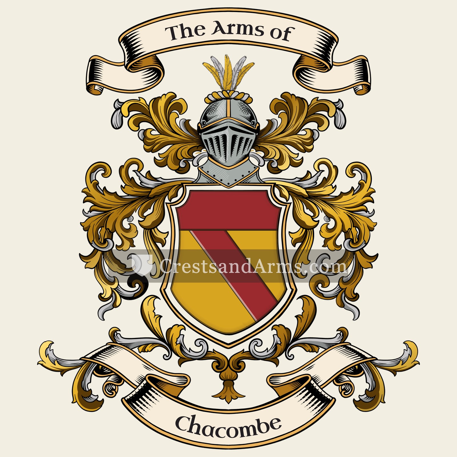The Chacombe coat of arms