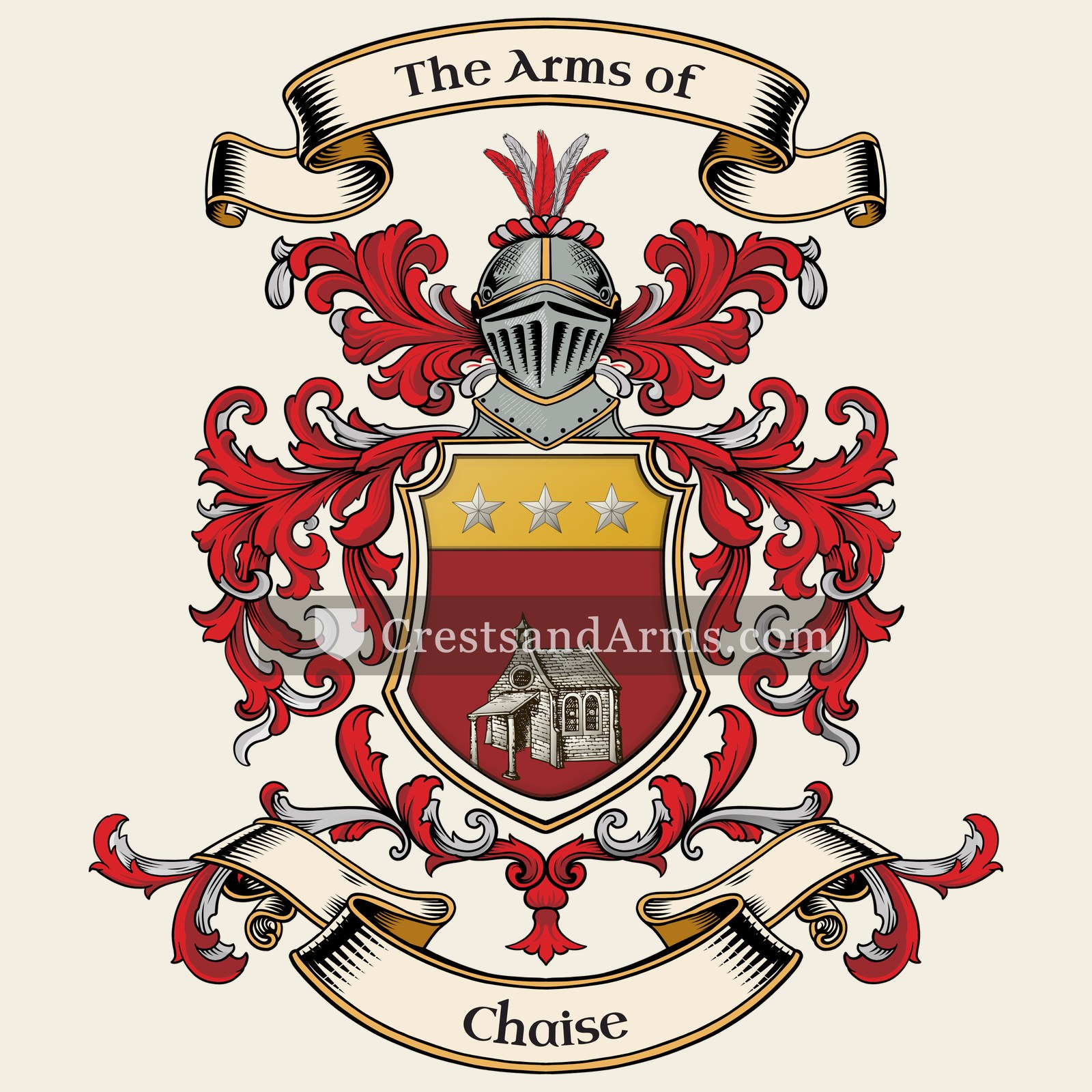 The Chaise coat of arms
