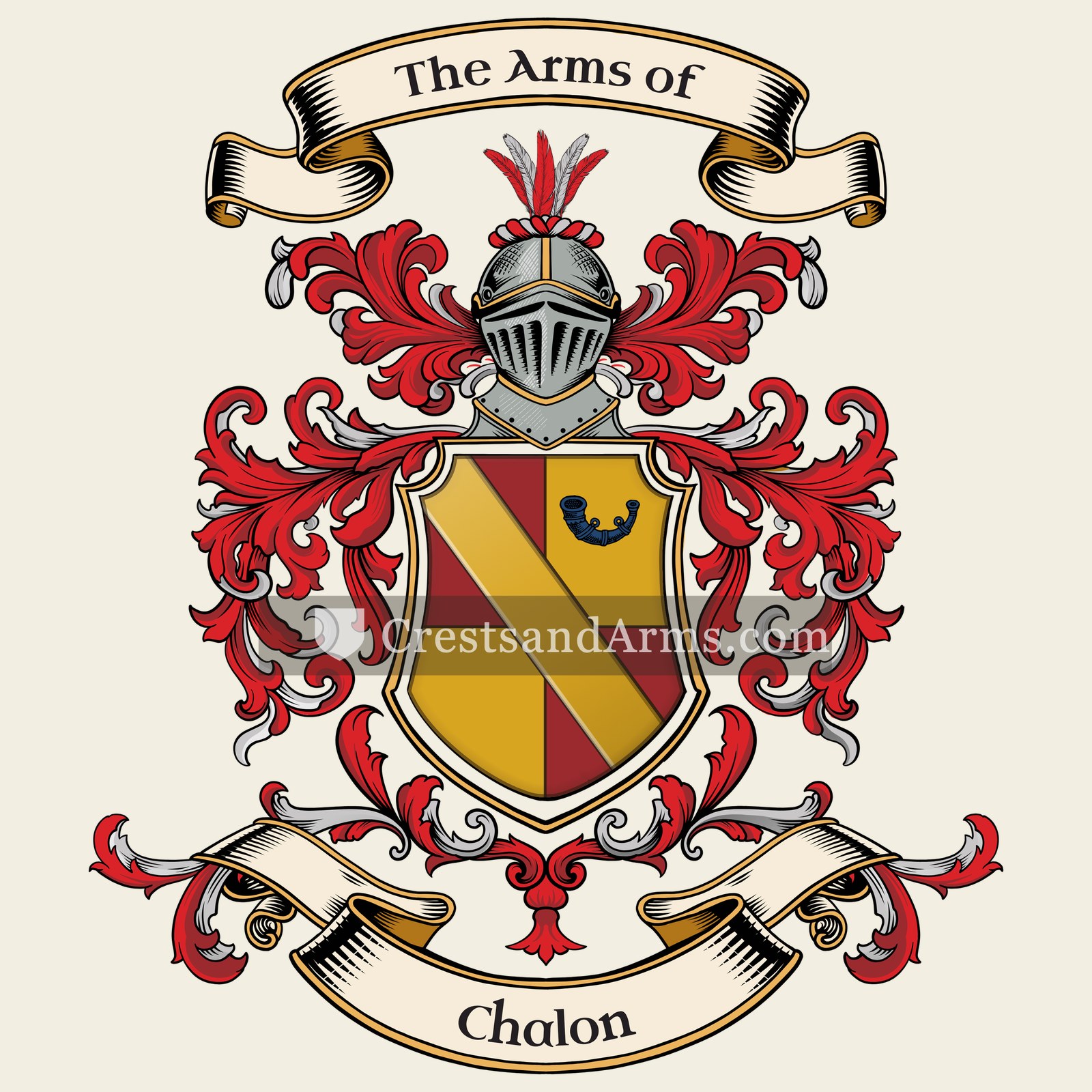 The Chalon coat of arms