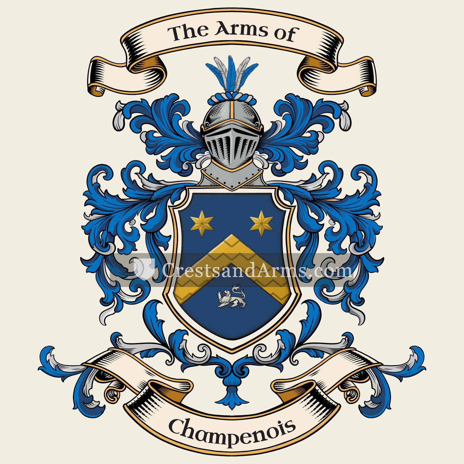 The Champenois coat of arms