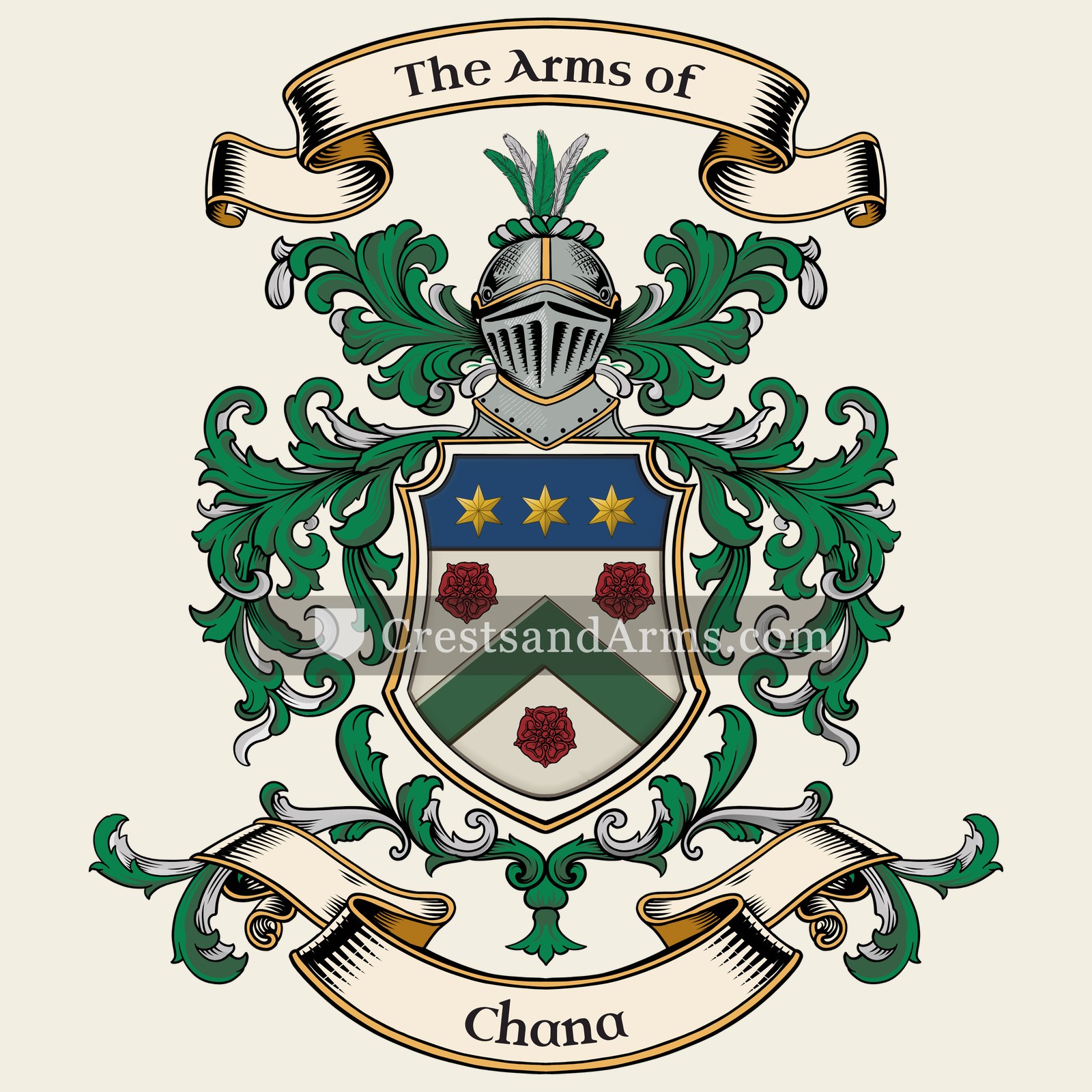 The Chana coat of arms