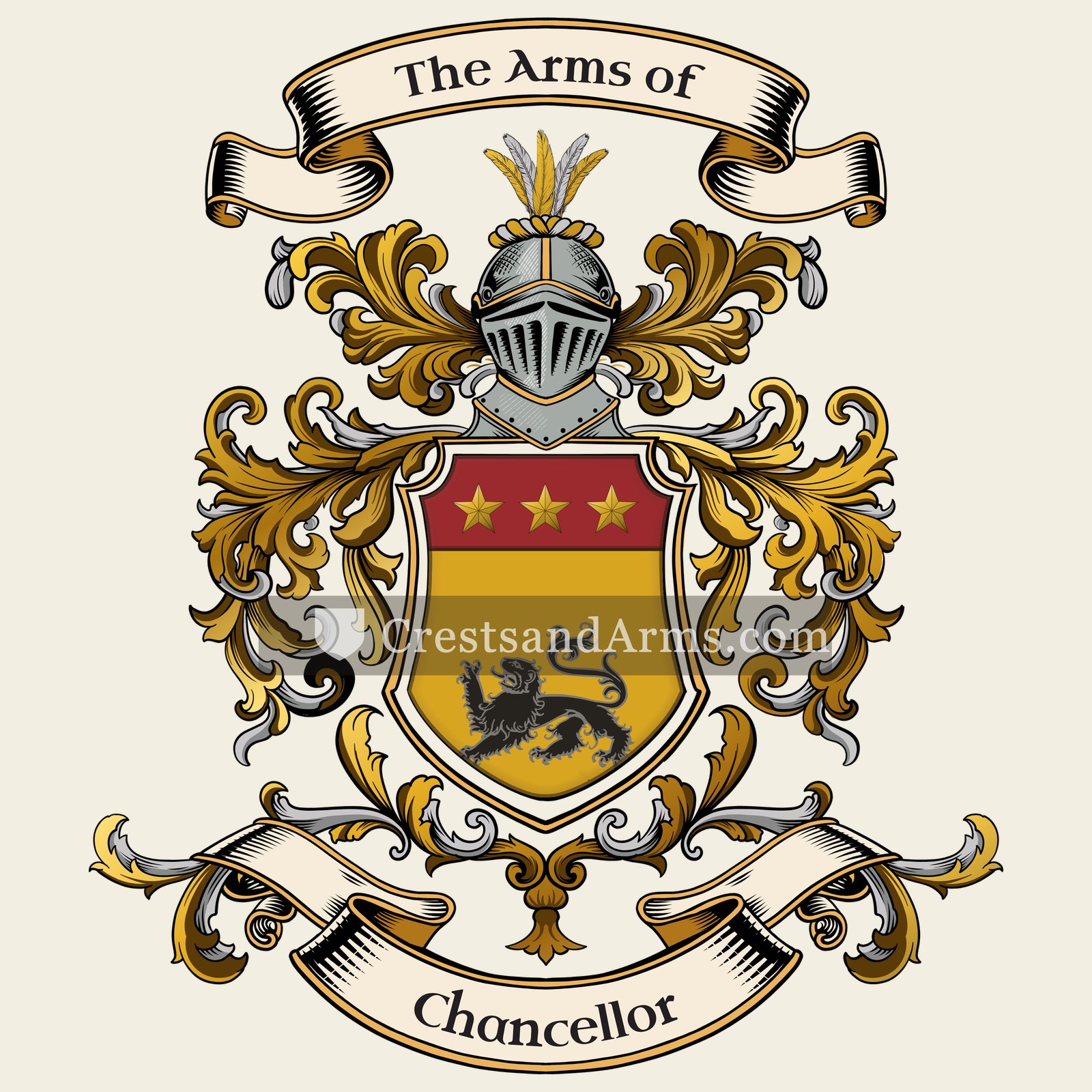 The Chancellor coat of arms