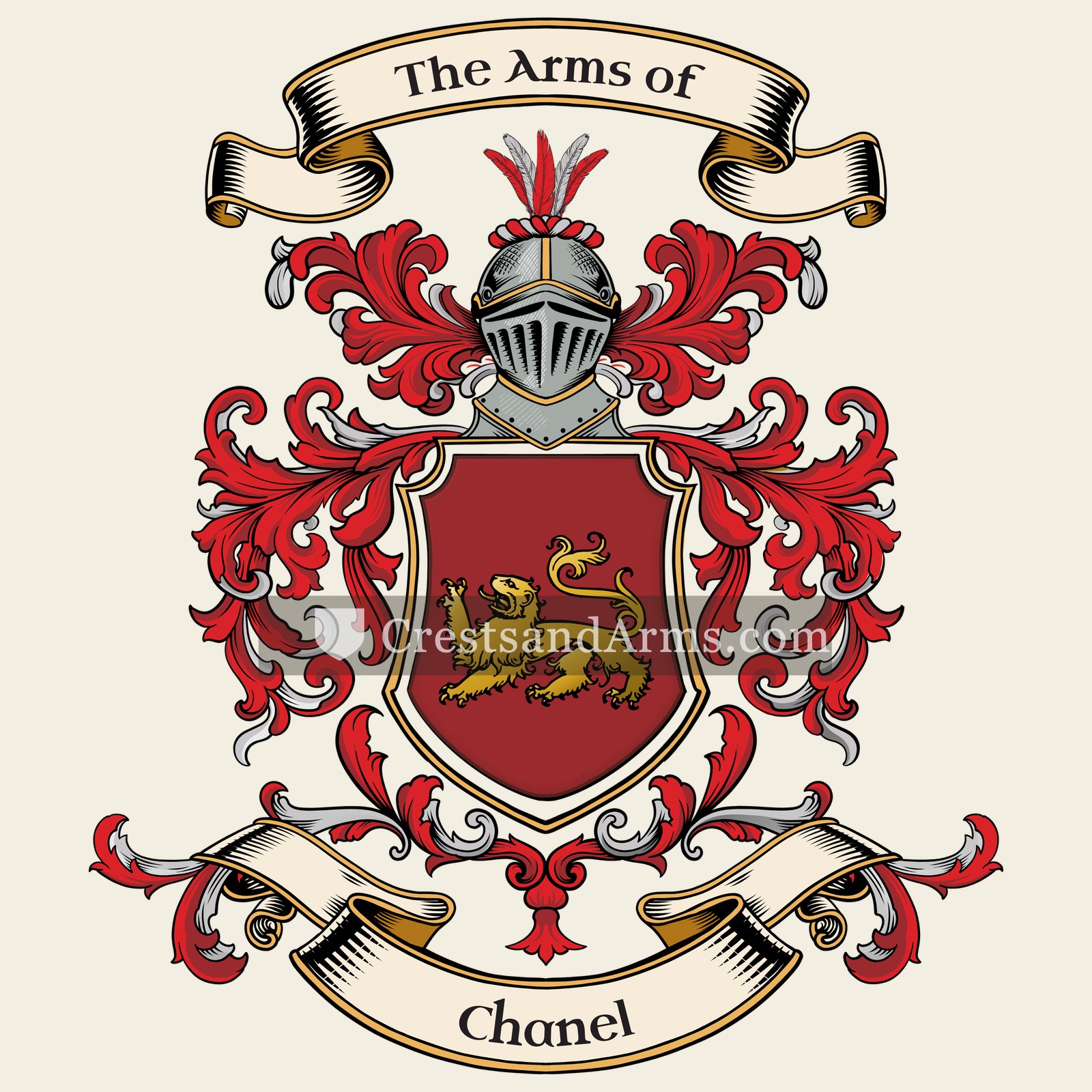 The Chanel coat of arms