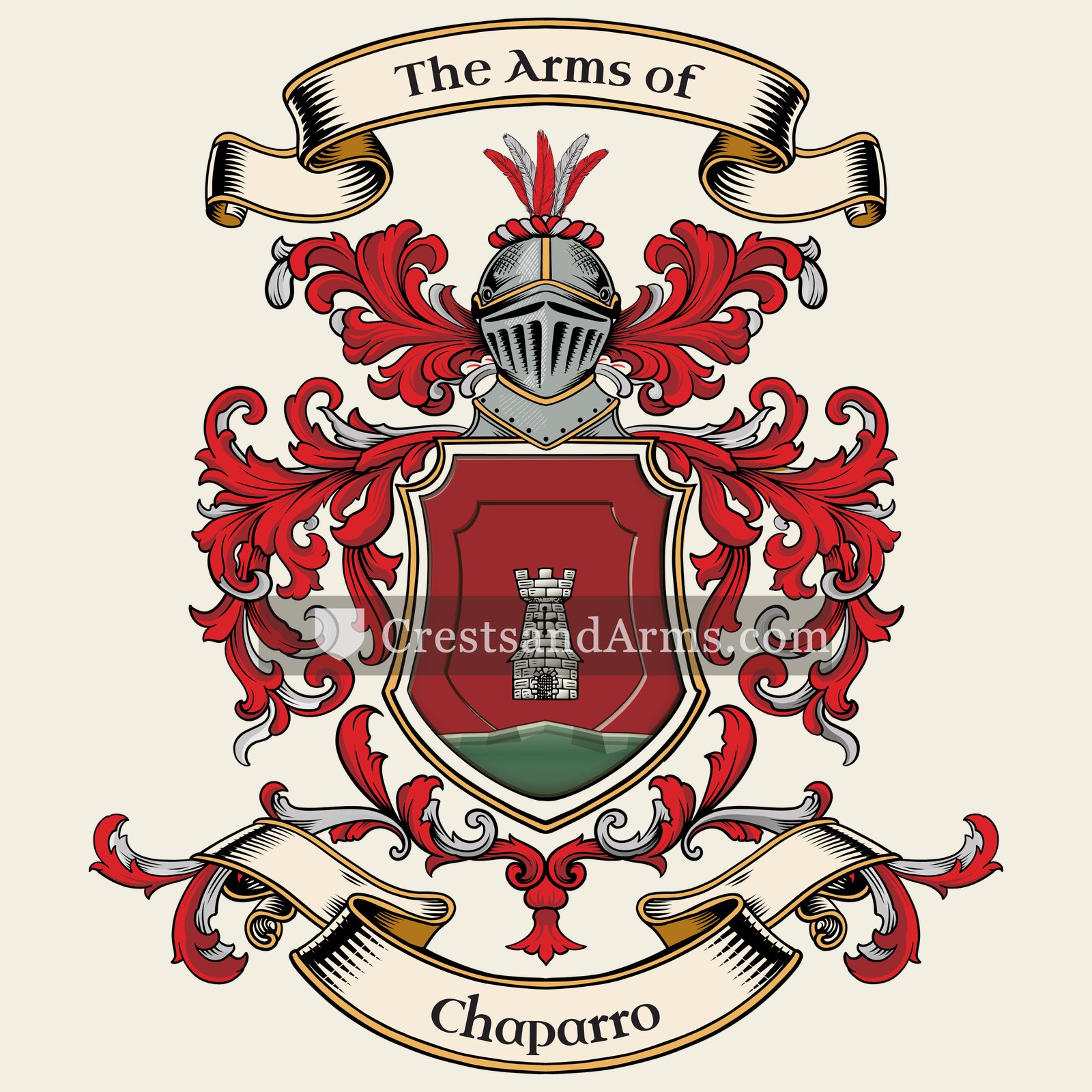 The Chaparro coat of arms