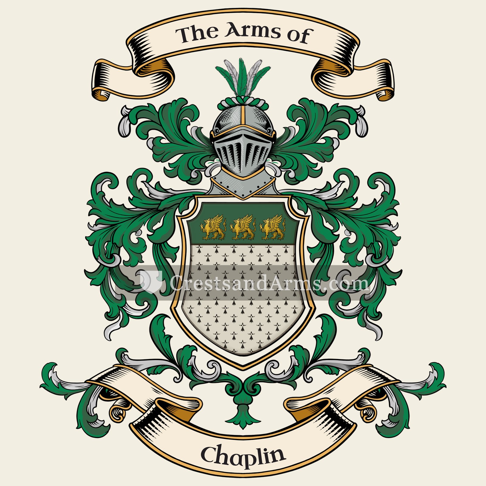 The Chaplin coat of arms