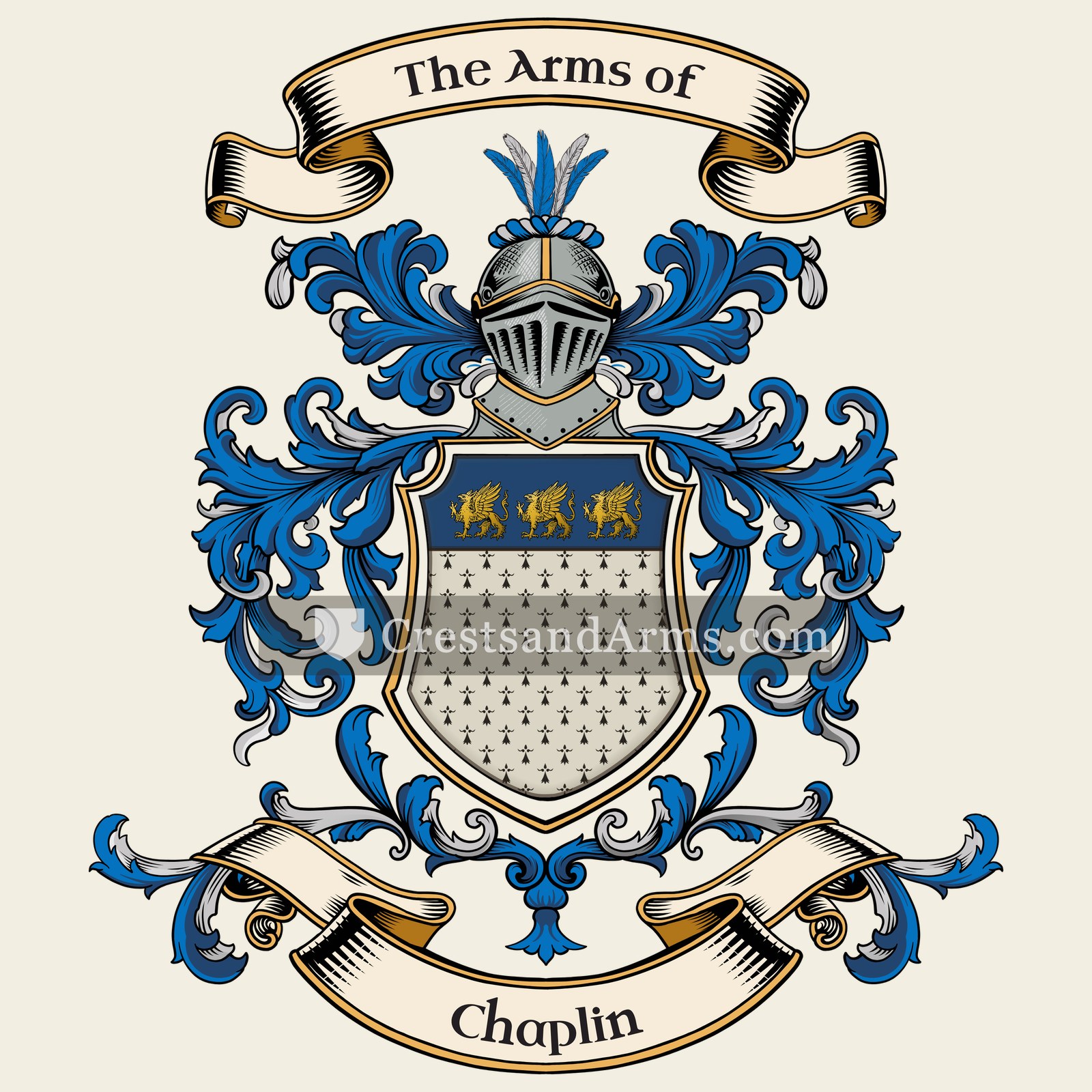 The Chaplin coat of arms