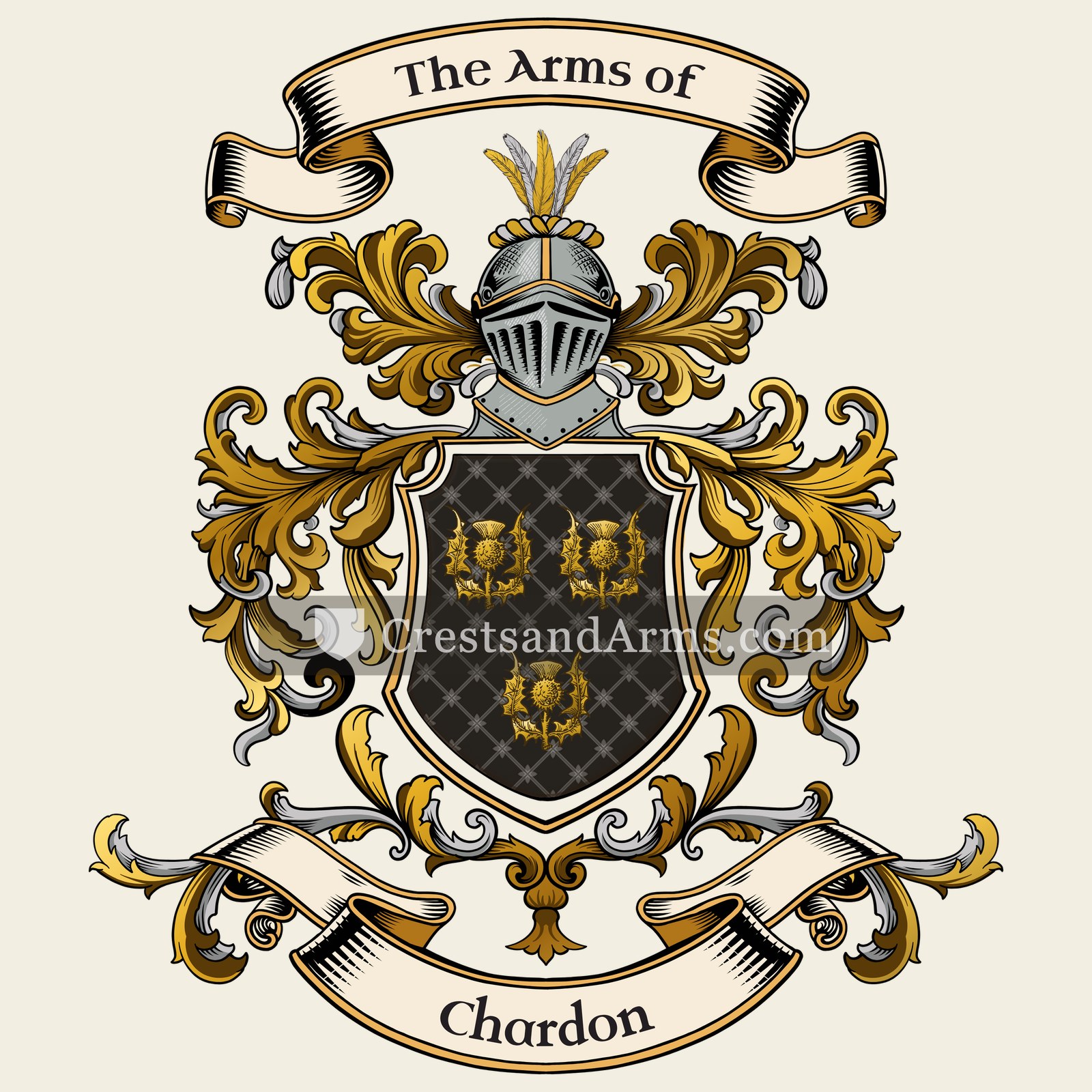 The Chardon coat of arms