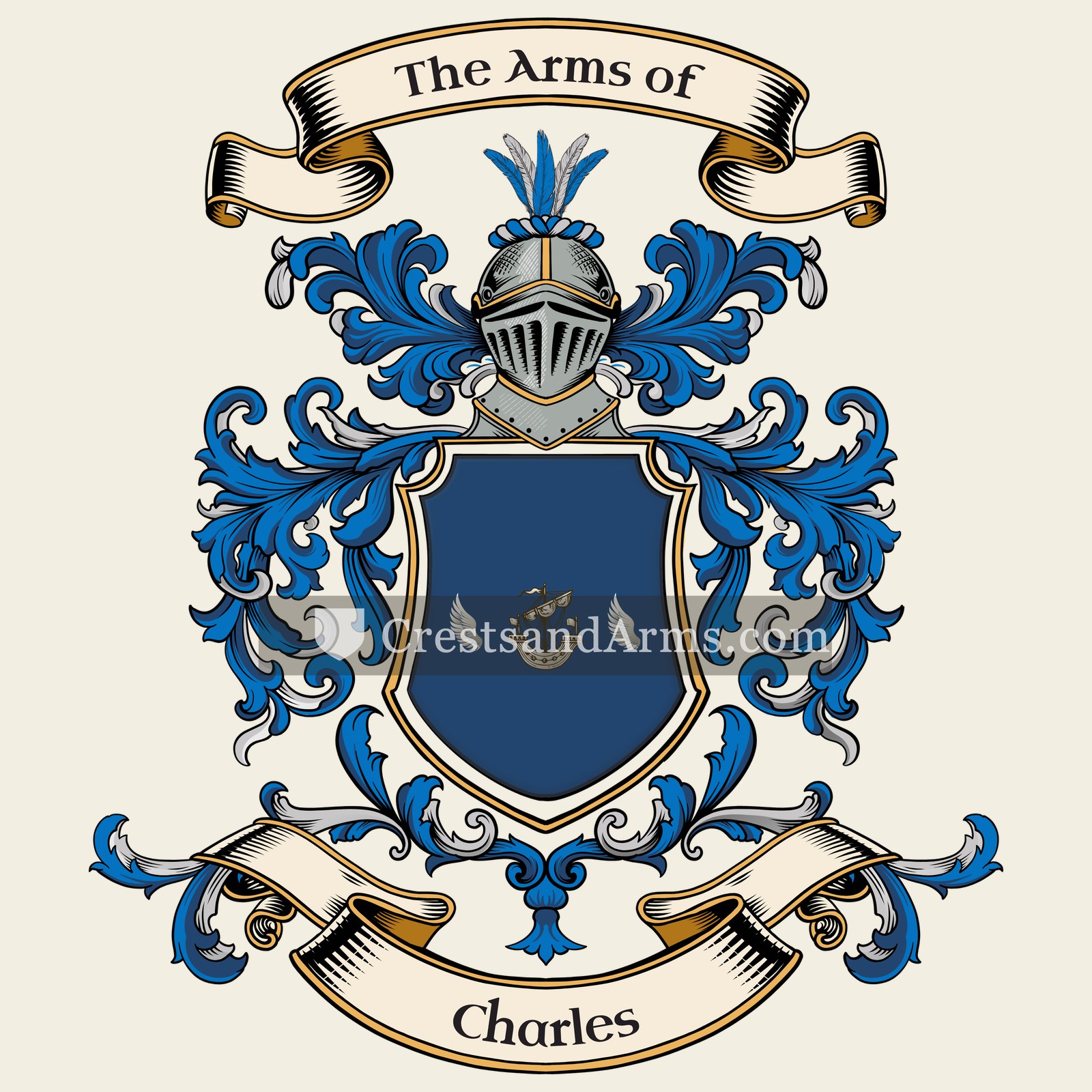 The Charles coat of arms